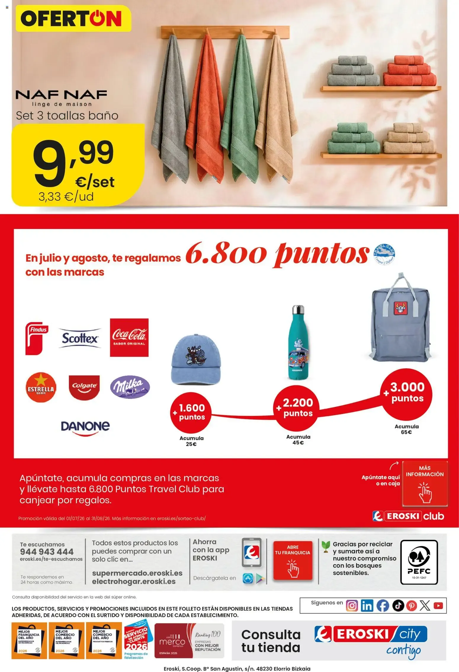Catálogo de Ofertones de verano Eroski City 13 de agosto al 26 de agosto 2026 - Página 8