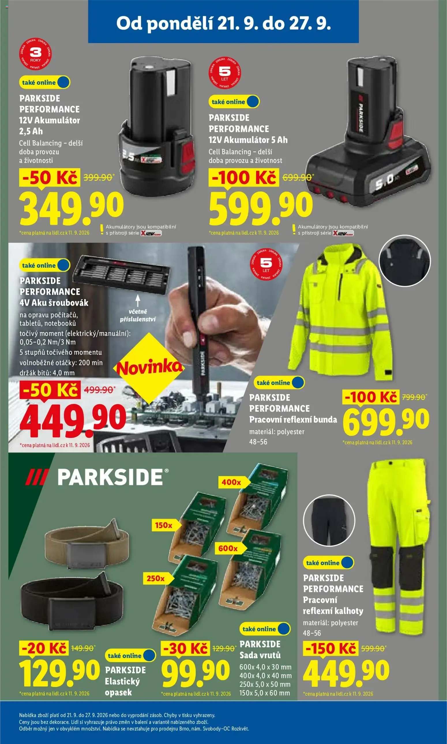 LIDL Mít na výběr. To se vyplatí. - 21. září 27. září 2026 - Page 9