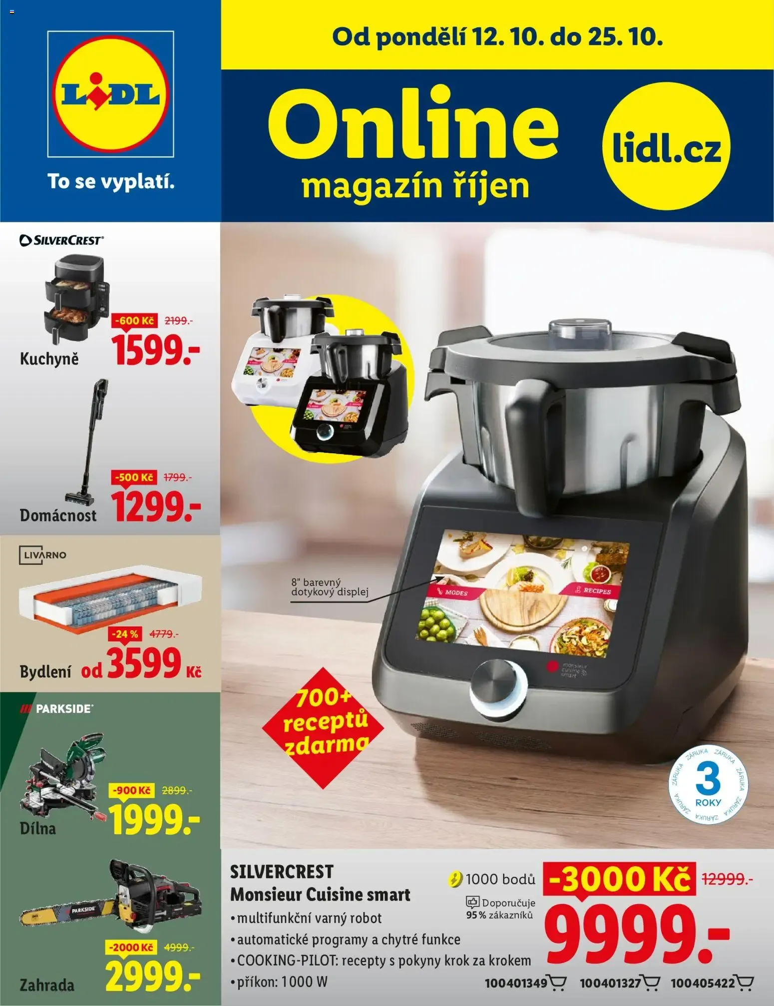 Lidl Online magazín říjen - 12. října 25. října 2026 - Page 1