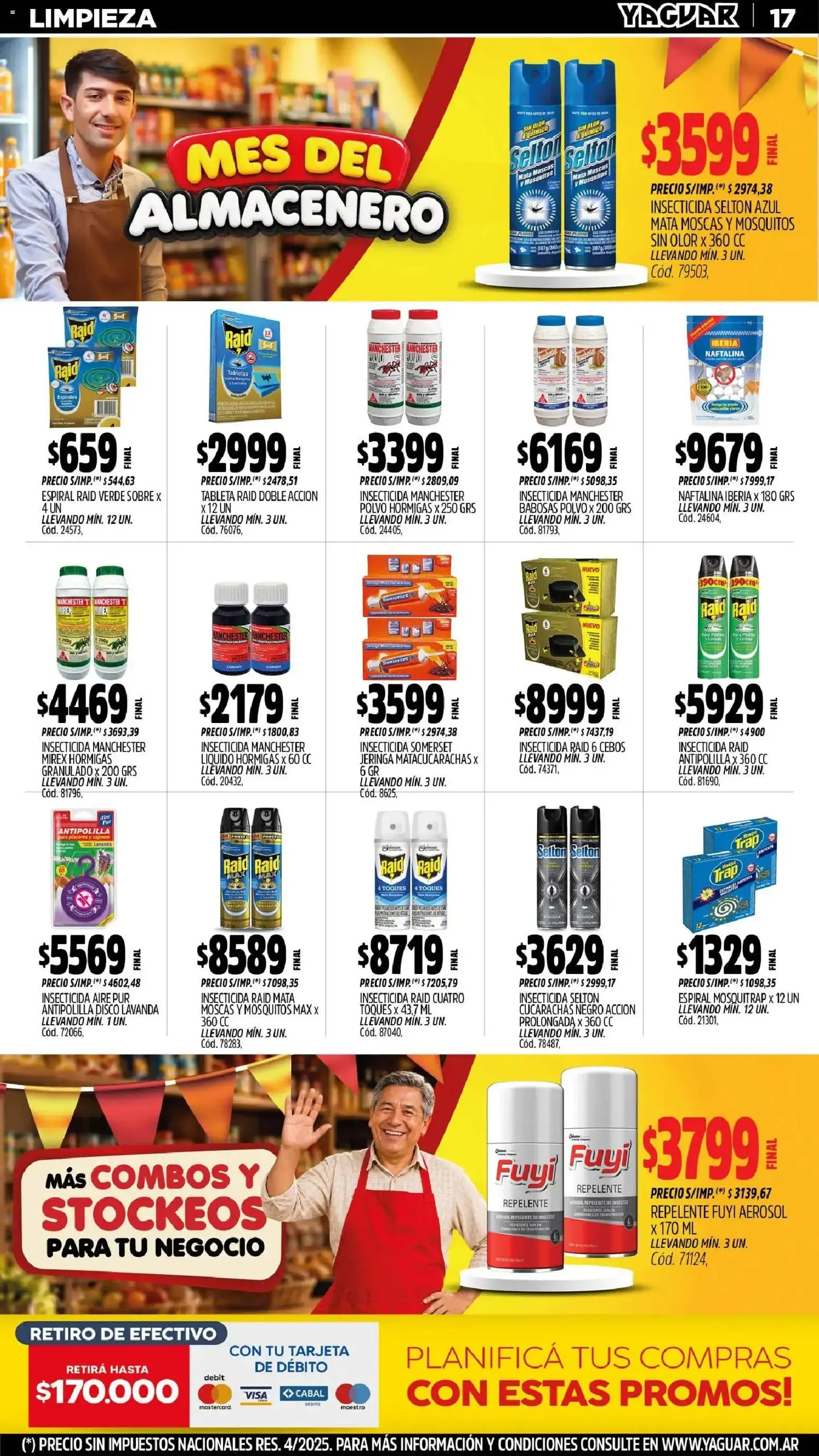 Ofertas de Mayorista Yaguar - Mes del Almacenero - Ofertas para Trelew 31 de agosto al 6 de septiembre 2026 - Página 17 del catálogo
