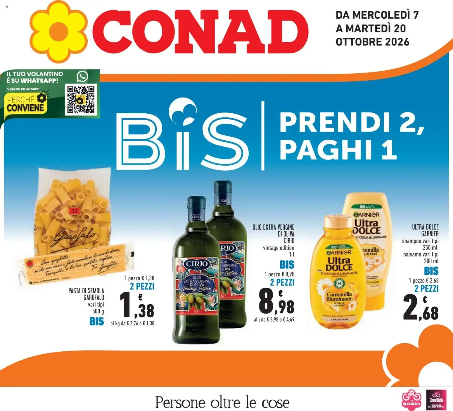 Anteprima volantino Conad dal 07/10/2026 prossima settimana da 7 ottobre a 20 ottobre di 2026 - Pagina del volantino 1