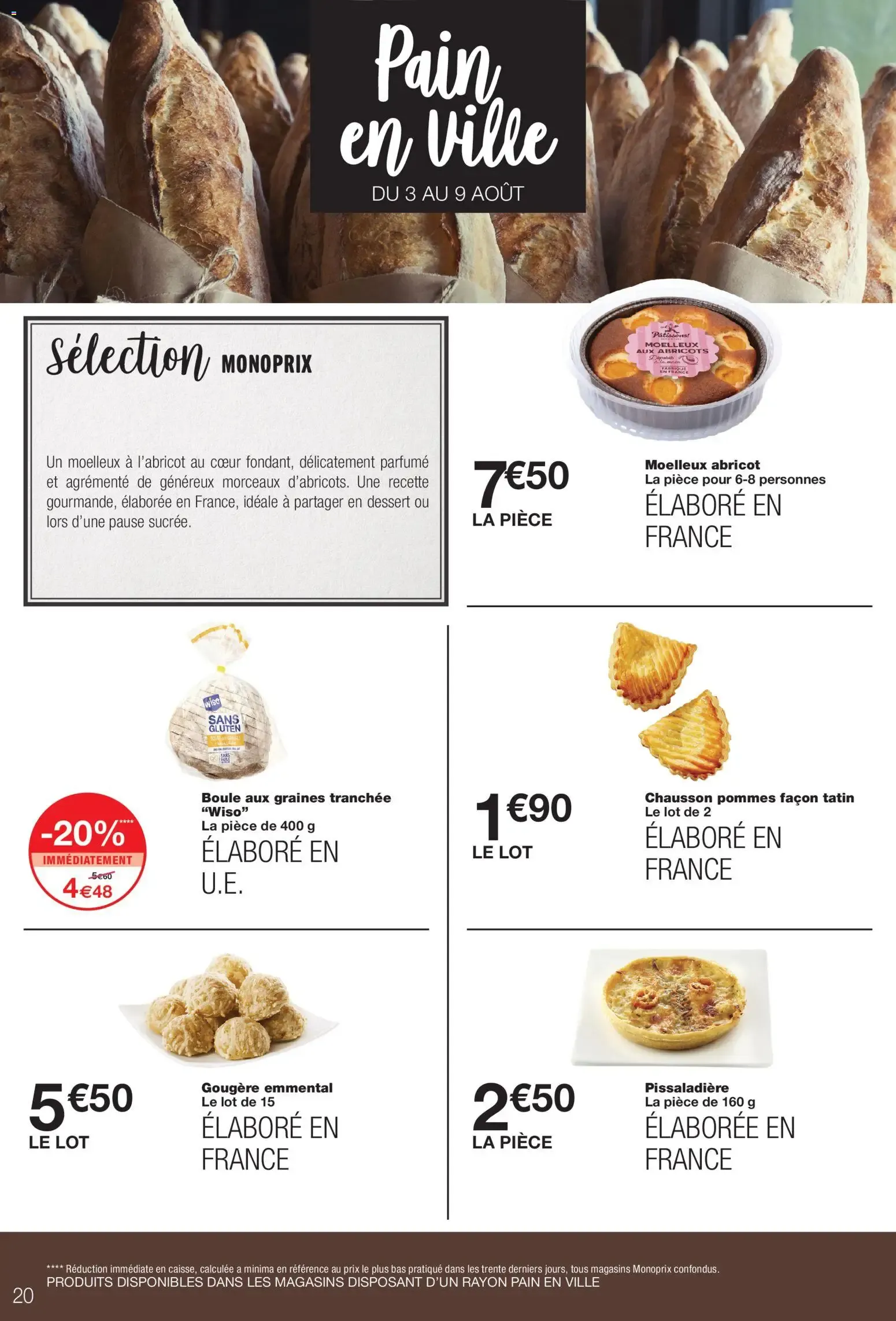 Monoprix catalogue à partir du 28/07/2026 - promo en ligne du 28 juillet au 9 août 2026 - Catalogue page 20
