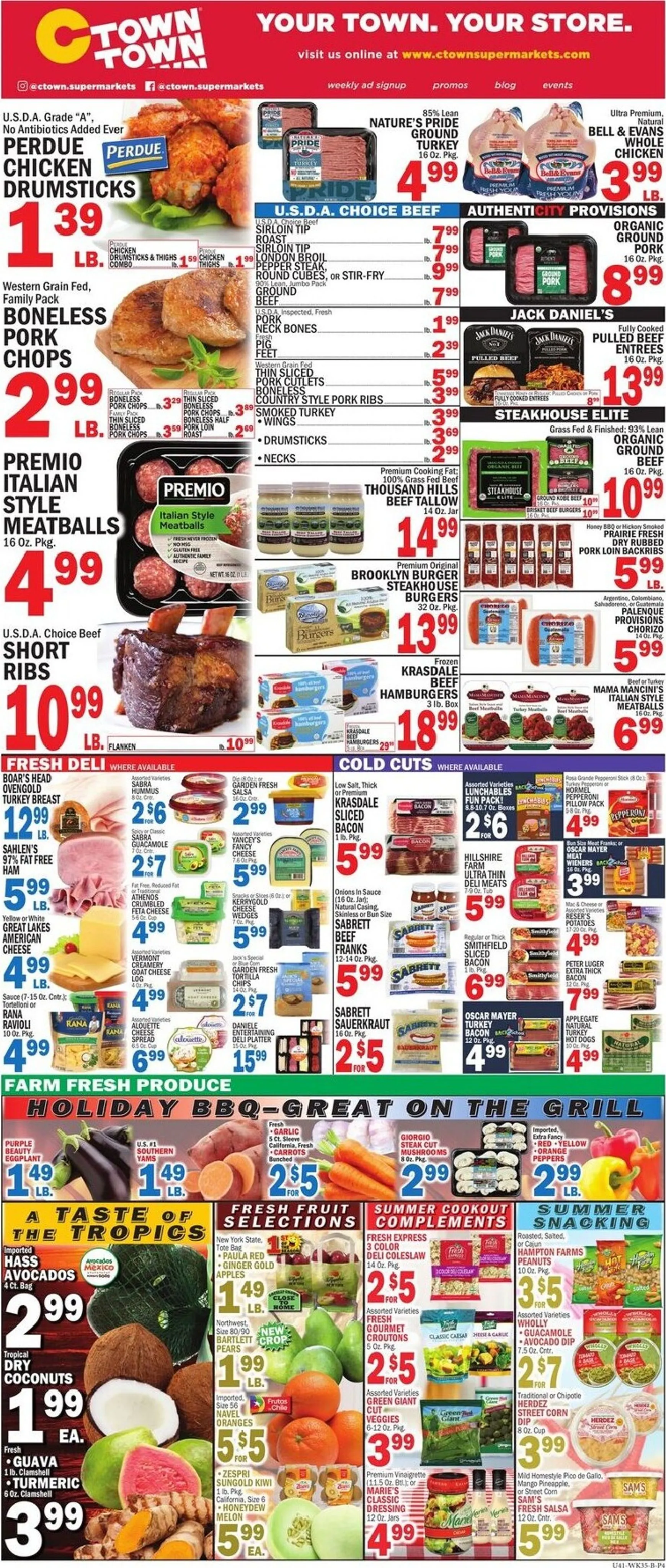 Weekly ad Current CTown leaflet valid from Friday 08/28/2026 to Thursday 09/03/2026 from August 28 to September 3 2026 - Page 4
