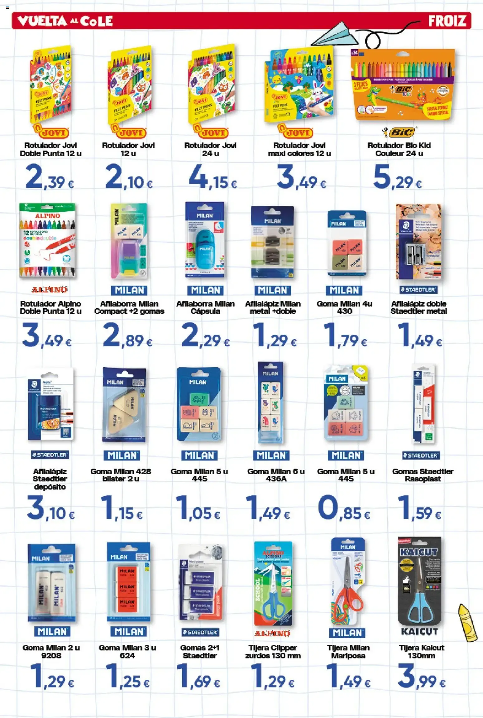 Catálogo de Hiper Froiz Vuelta al Cole y Oficina 25 de agosto al 30 de septiembre 2026 - Página 7