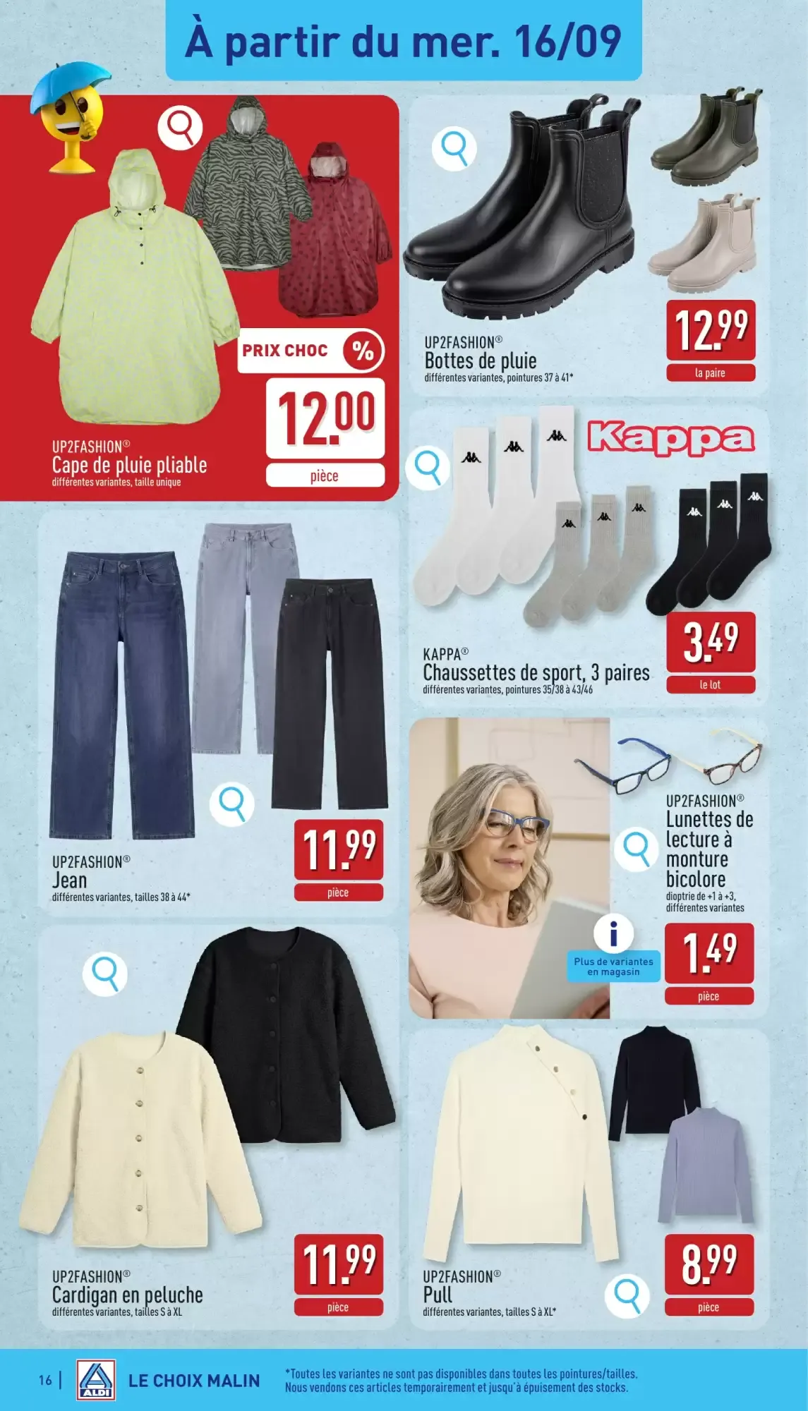 ALDI Dépliant du 14/09 au 19/09 van 14 september tot 19 september 2026 - folder pagina 16