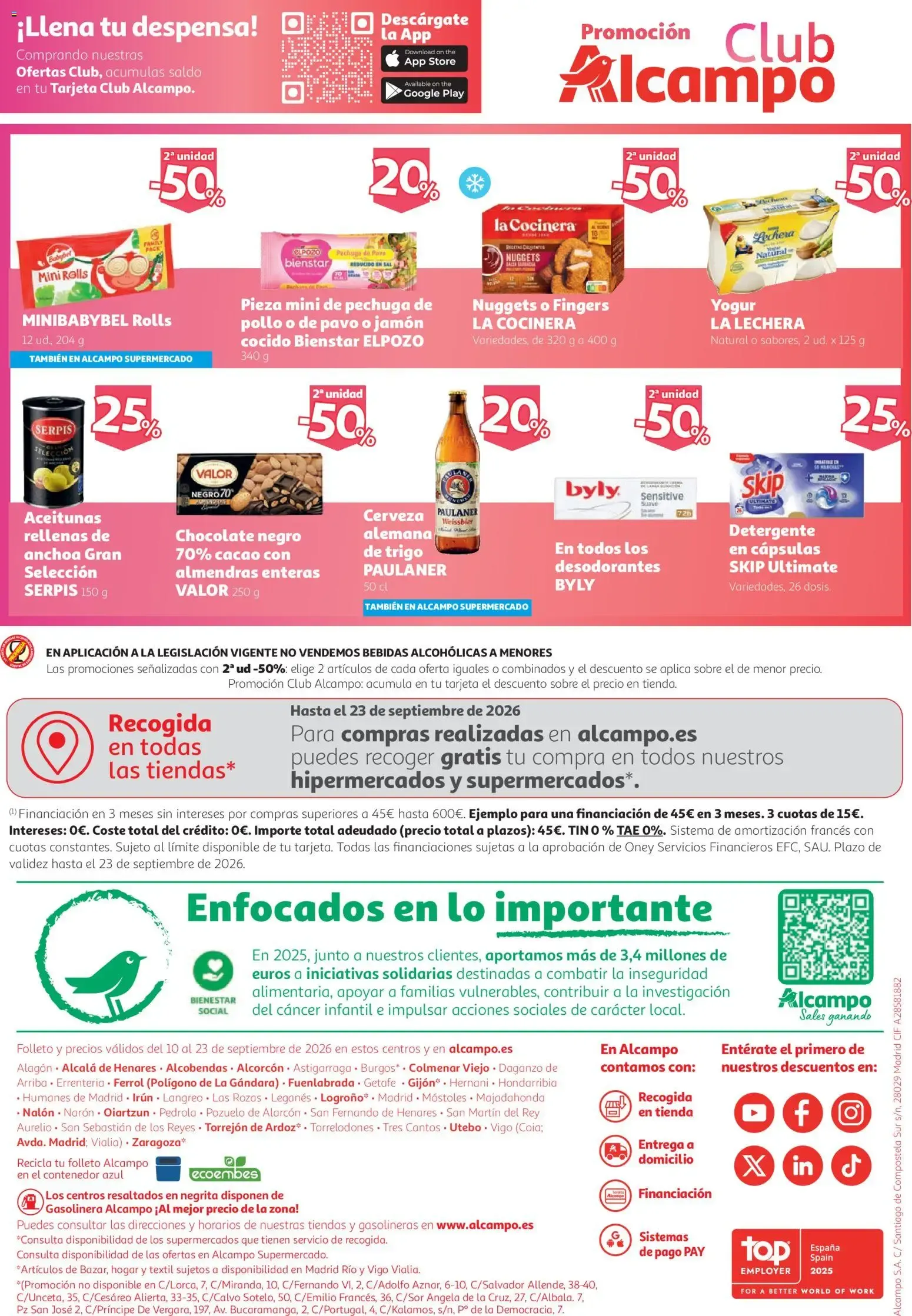 Catálogo de Alcampo HG Unico 10/09/2026 - 23/09/2026 10 de septiembre al 23 de septiembre 2026 - Página 24