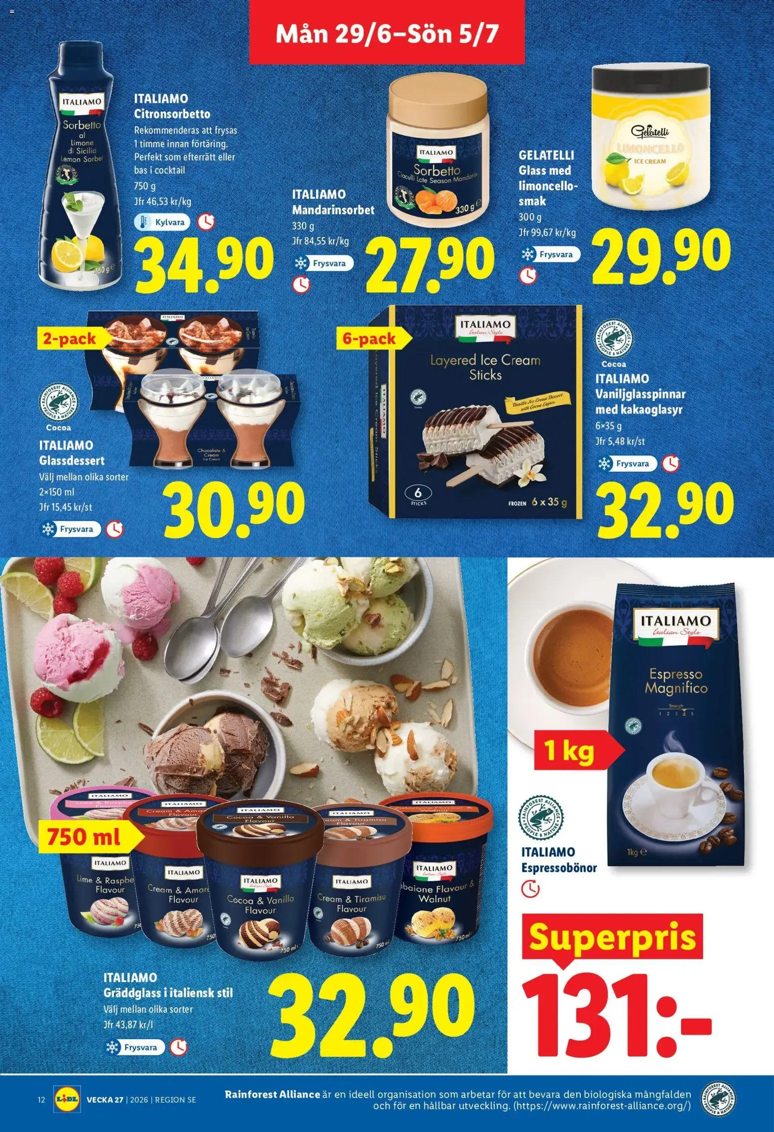 Lidl erbjudanden från 29/06/2026 - 05/07/2026 > Reklamblad nuvarande rabatter från 29 juni till 5 juli 2026 - Reklamblad sidor 12