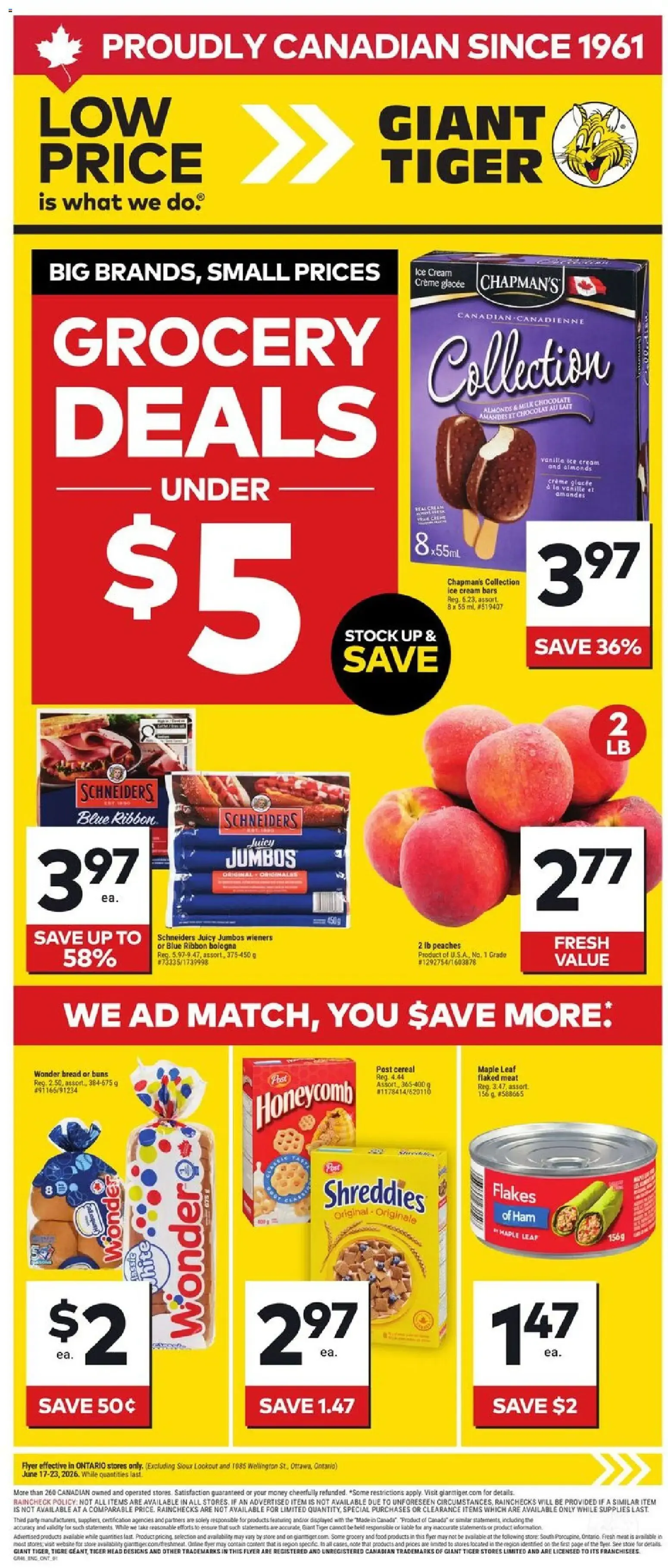 Giant Tiger Flyer | from Jun 17, 2026 | Weekly deals from June 17 to June 23 2026 - flyer page 1