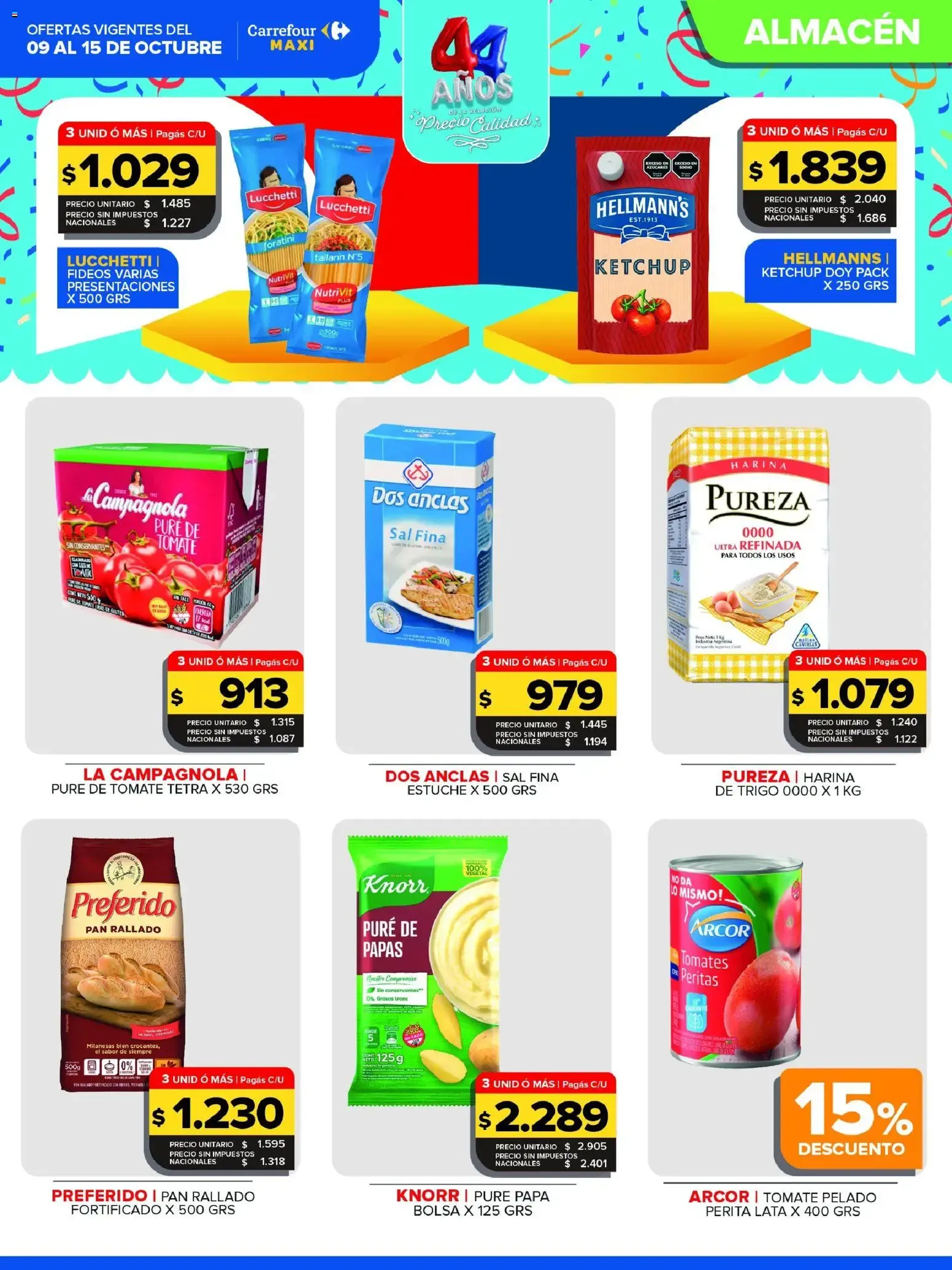 Ofertas de Carrefour Maxi catálogo del 09/10/2026 - 15/10/2026 9 de octubre al 15 de octubre 2026 - Página 12 del catálogo