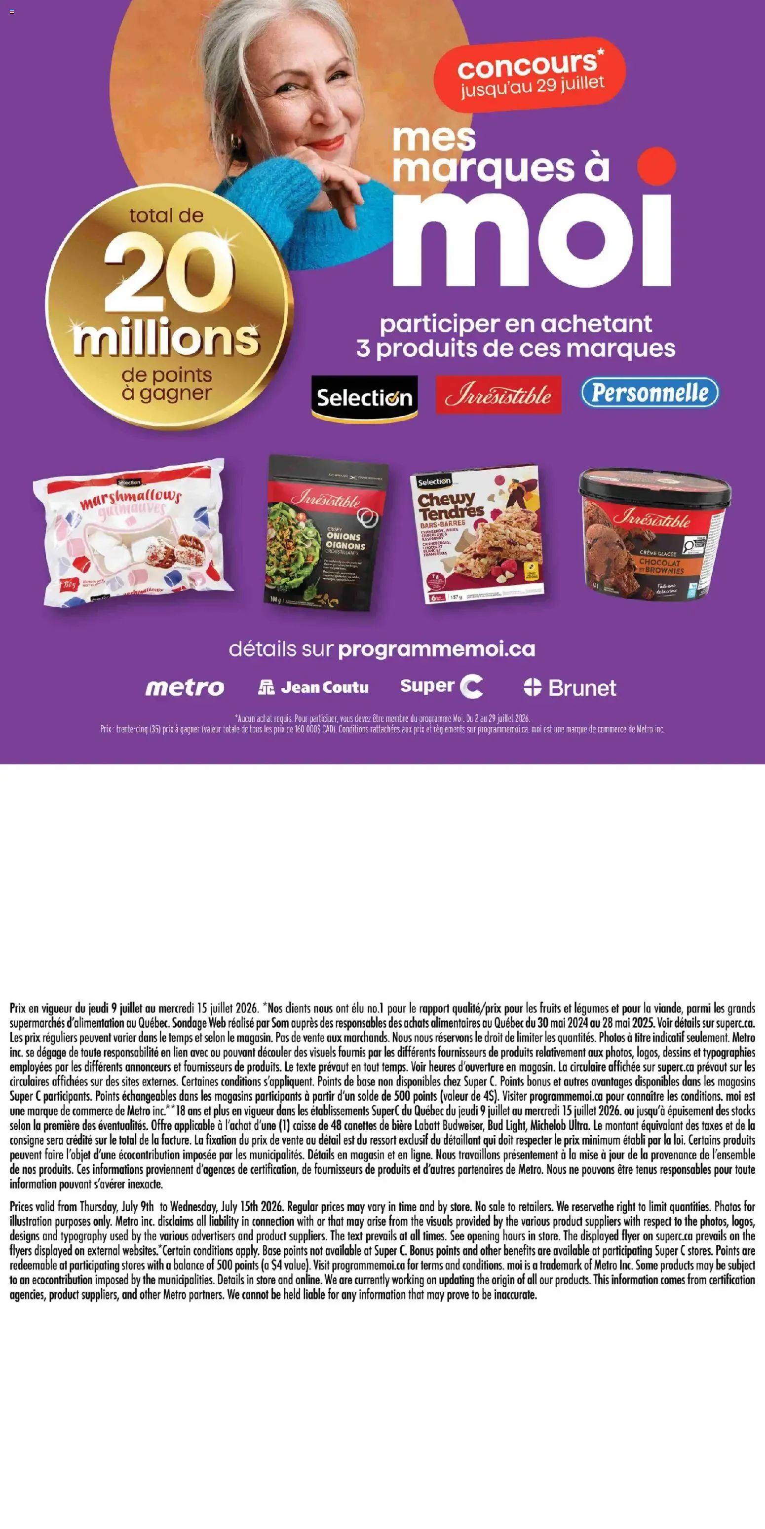 Super C les 7 en folie from July 14 to July 14 2026 - flyer page 13