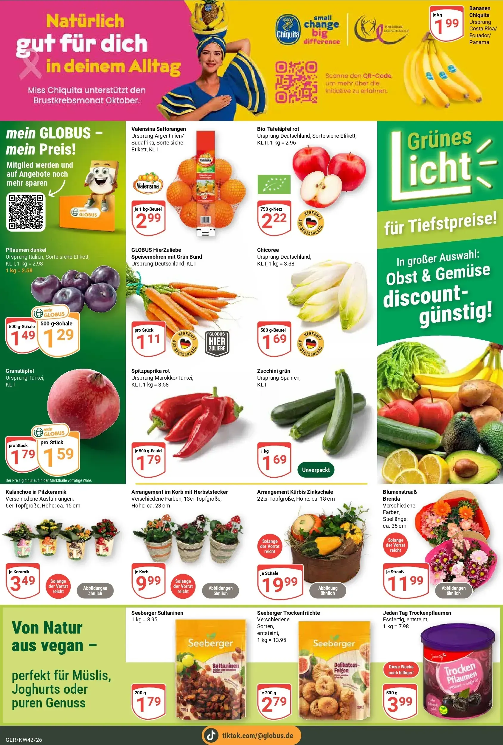 Globus - Gera-Trebnitz Prospekt – von Montag 12.10.2026 bis Samstag 17.10.2026 von 12. Oktober bis 17. Oktober 2026 - Prospekt seite 6