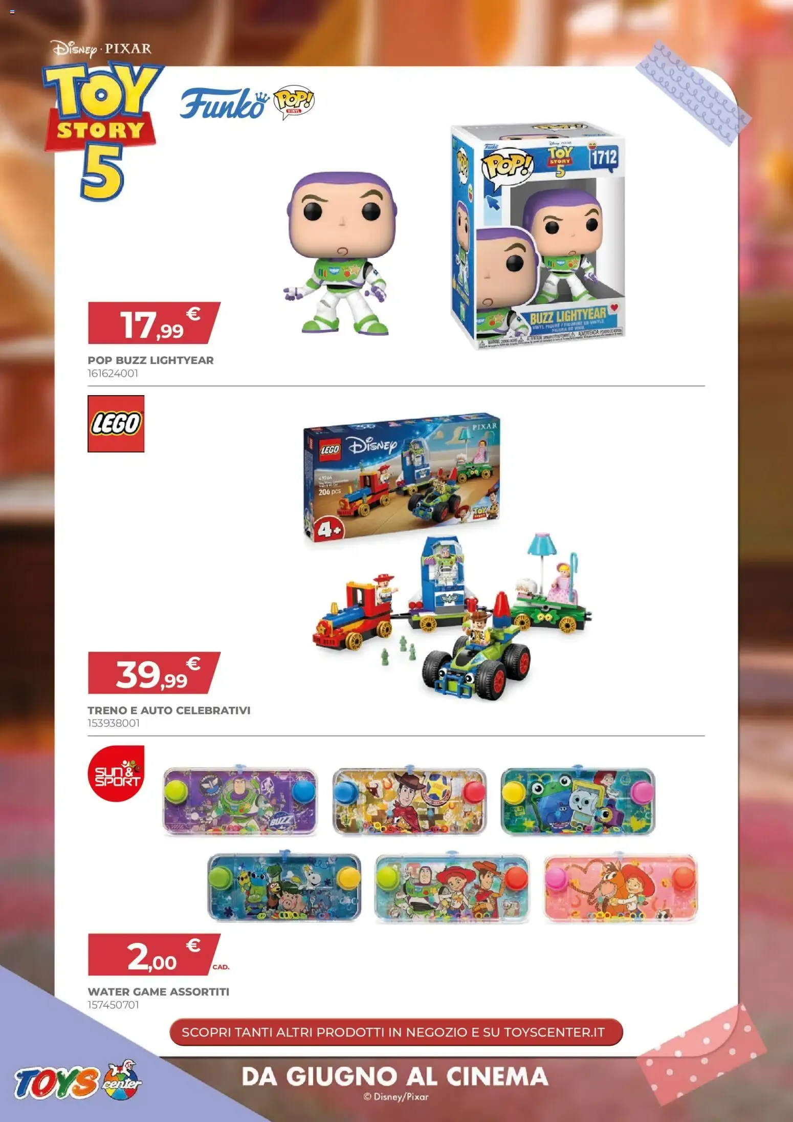 Toys Center Film Festival: Compra productos Toy Story y recibe un voucher de cine da 9 giugno a 22 giugno di 2026 - Pagina del volantino 8