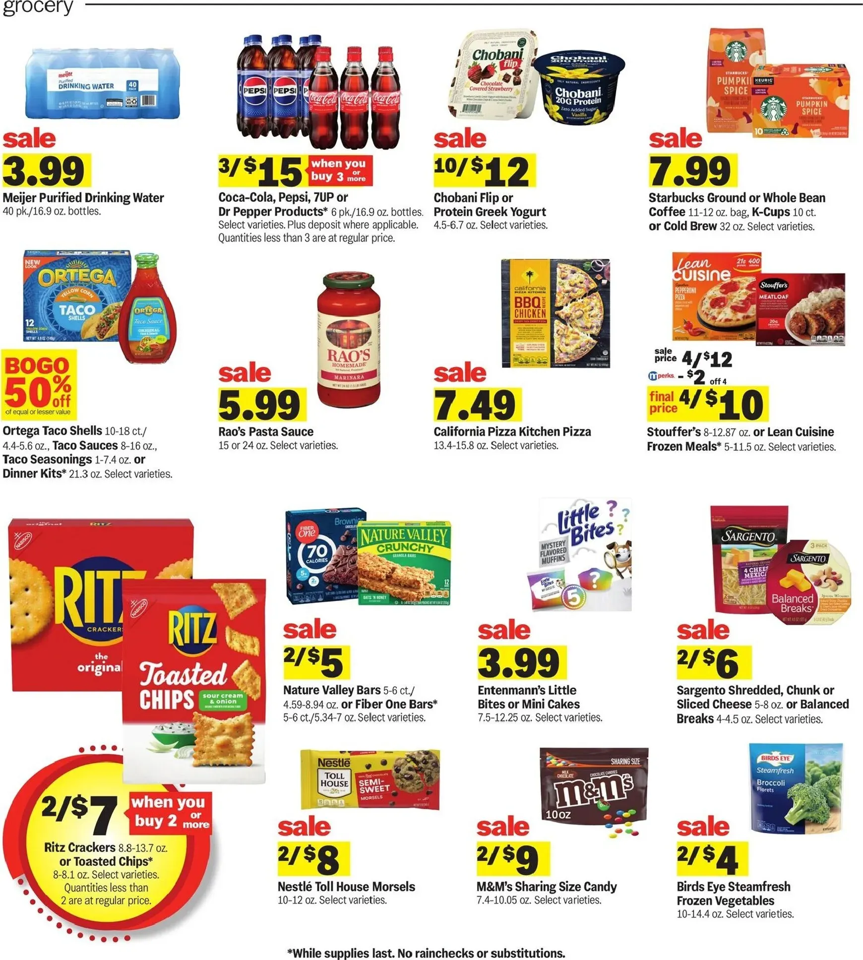 Weekly ad Meijer: Good Life Quality Real Low Prices from September 16 to September 22 2026 - Page 3
