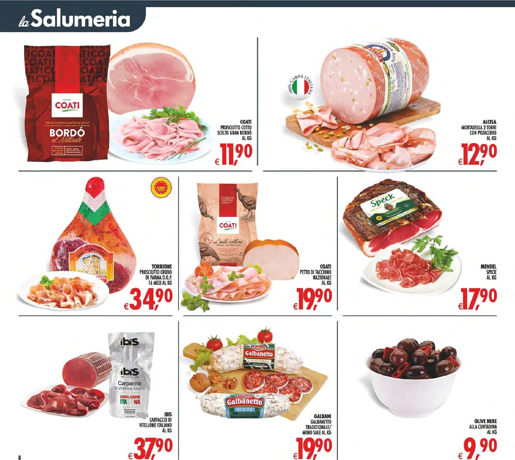 Volantino attuale di Decò - Supermercati/Maxistore/Local Lipari valido dal martedì 09/06/2026 al giovedì 18/06/2026 da 9 giugno a 18 giugno di 2026 - Pagina del volantino 8