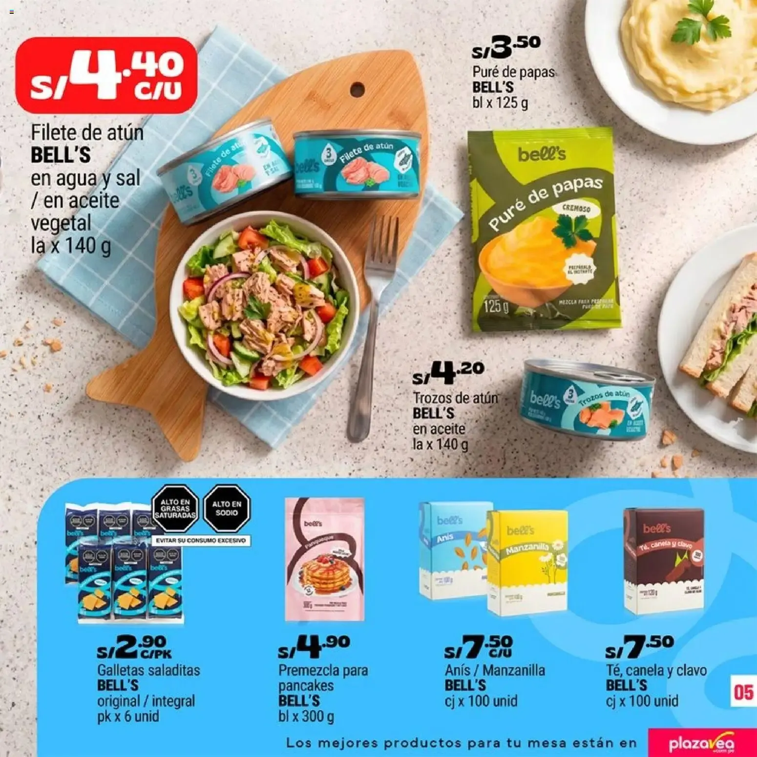 Catalogo de Catálogo Plaza Vea - Díptico Marcas Propias online del 03/08/2026 3 de agosto al 16 de agosto 2026 - Pag 5