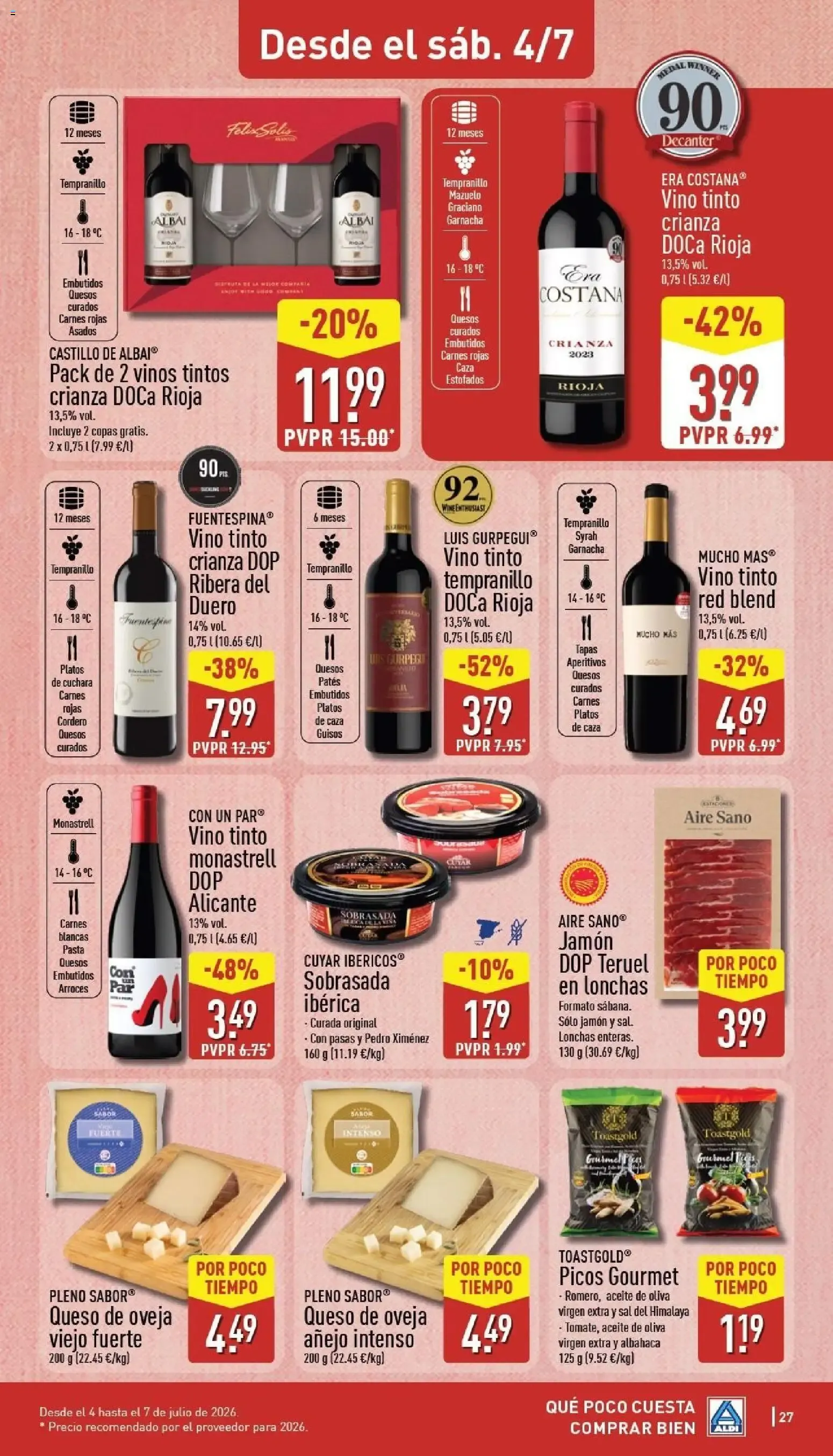 Catálogo de ALDI: Un baño de frescura al mejor precio. 29 de junio al 5 de julio 2026 - Página 27