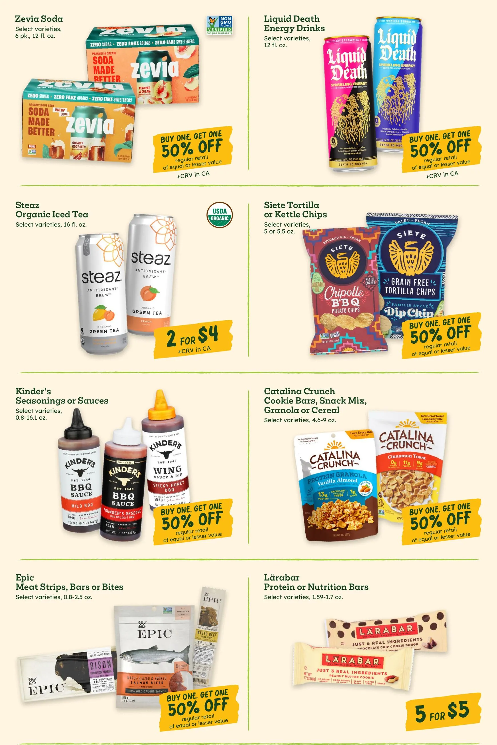 Weekly ad Sprouts Farmers Market: All Berries Mix & Match from July 22 to July 28 2026 - Page 8