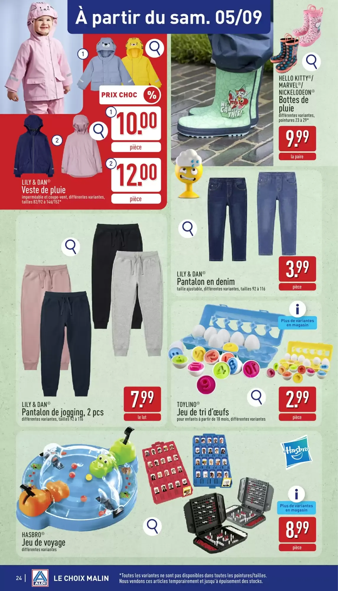 ALDI Dépliant 31/08 - 05/09 van 31 augustus tot 5 september 2026 - folder pagina 24