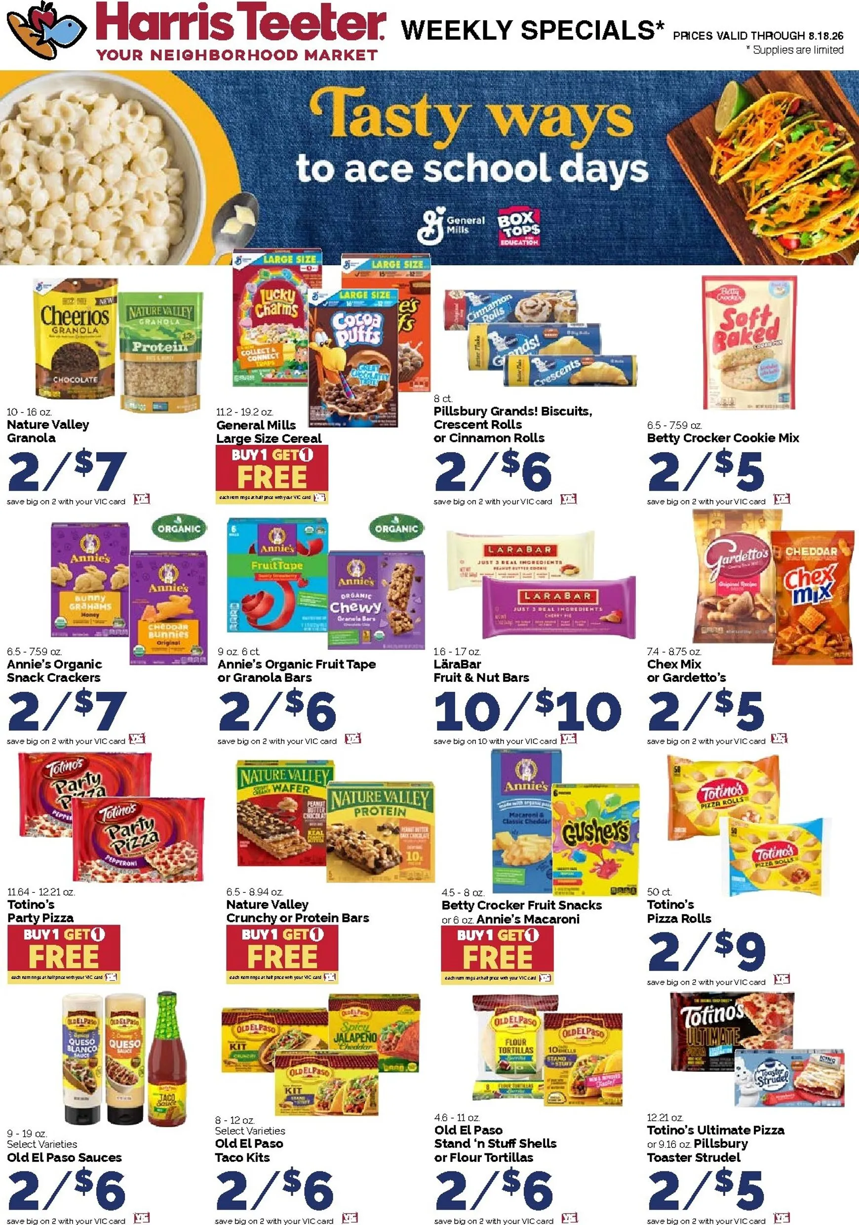 Weekly ad Current Harris Teeter leaflet valid from Wednesday 08/12/2026 to Tuesday 08/18/2026 from August 12 to August 18 2026 - Page 14