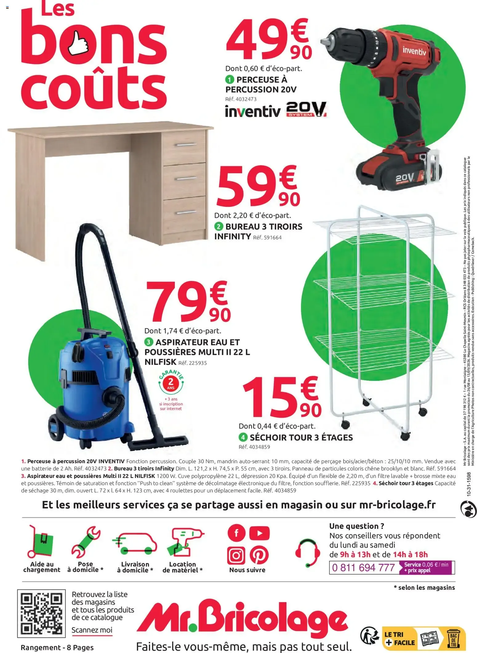 Mr. Bricolage - Spécial Rangement du 26 août au 13 septembre 2026 - Catalogue page 8