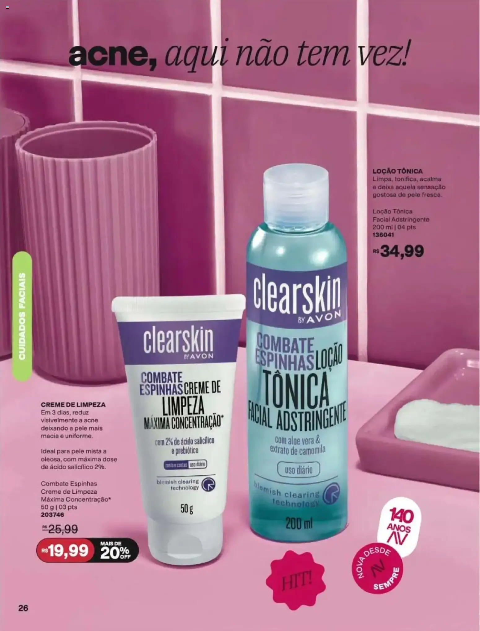 Encarte de Revista Avon - Chegou Renew Menopro - Ciclo 16/2026 12 de outubro até 2 de novembro 2026 - Pagina 26