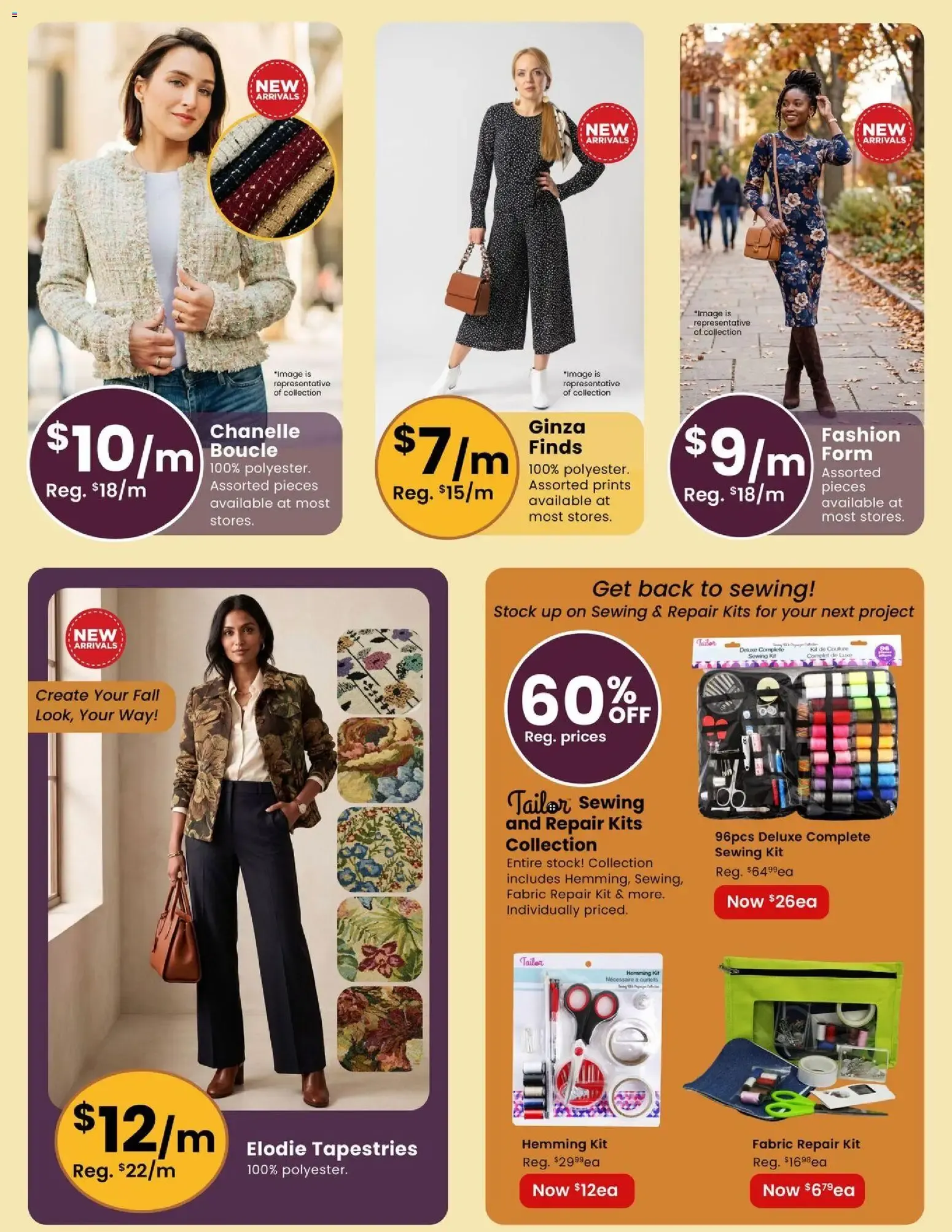 BACK TO Sewing SAVINGS from September 1 to September 30 2026 - flyer page 5
