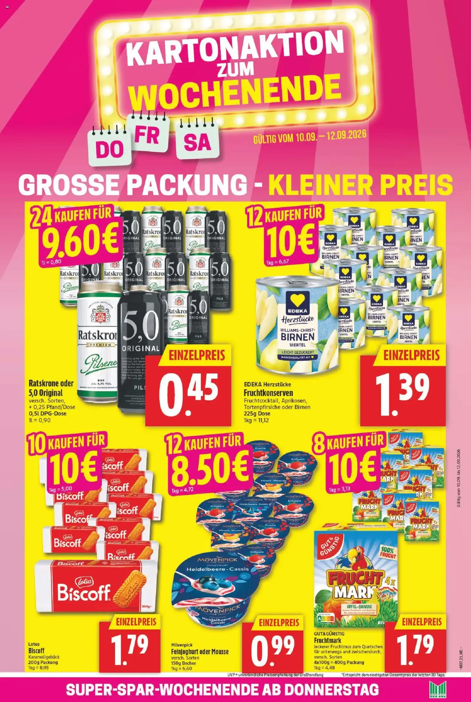 Marktkauf: Wir feiern, Sie sparen von 7. September bis 12. September 2026 - Prospekt seite 21