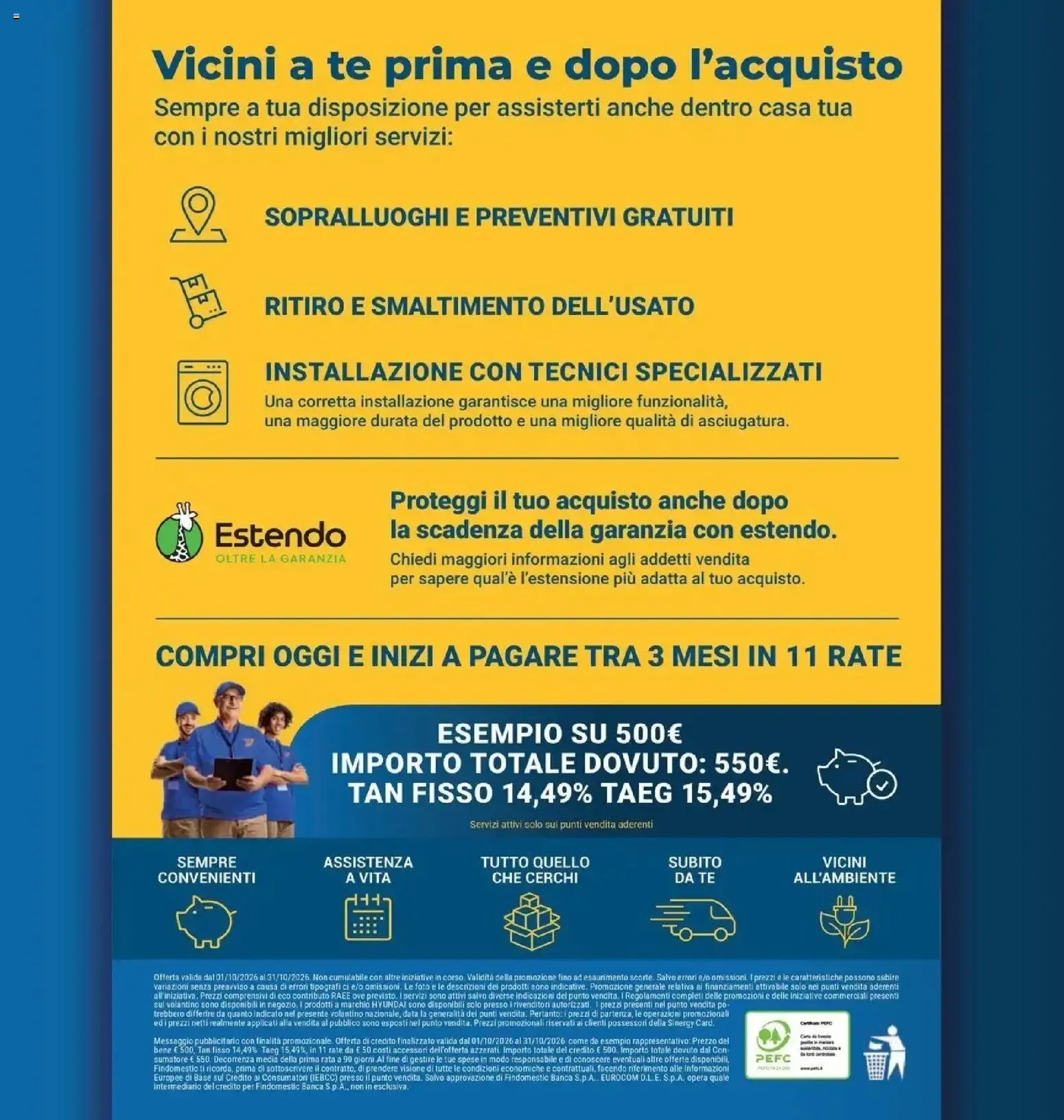 Sinergy: ALTA TECNOLOGIA, ZERO PENSIERI TASSO ZERO da 2 ottobre a 21 ottobre di 2026 - Pagina del volantino 35