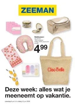 Deze week: alles wat je meeneemt op vakantie. van 6 juni tot 12 juni 2026 - Folder pagina 1