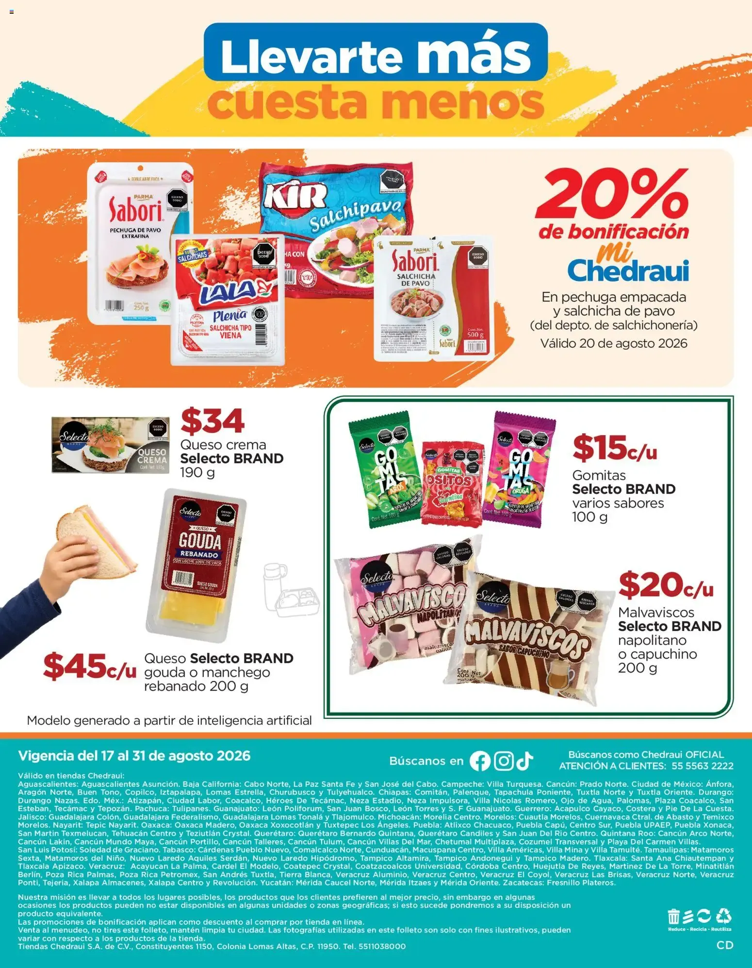 Catálogo de Chedraui folleto Estrena este regreso a clases (17/08/2026 - 31/08/2026) - catálogo en línea 17 de agosto al 31 de agosto 2026 - Pagina 16