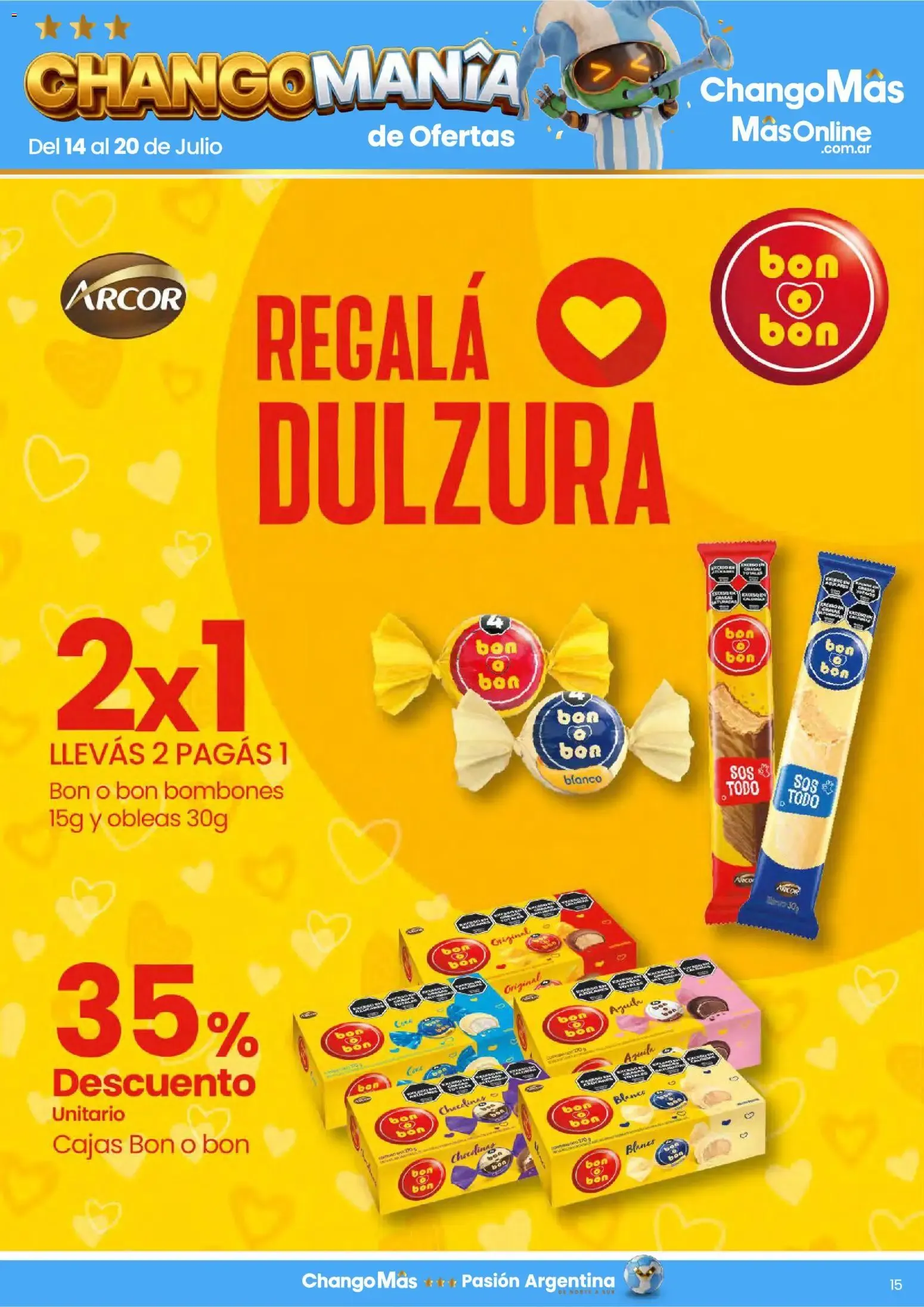 Ofertas de Changomas Especial dulzura || del 14/07/2026 - 20/07/2026 || Catálogo 14 de julio al 20 de julio 2026 - Página 3 del catálogo