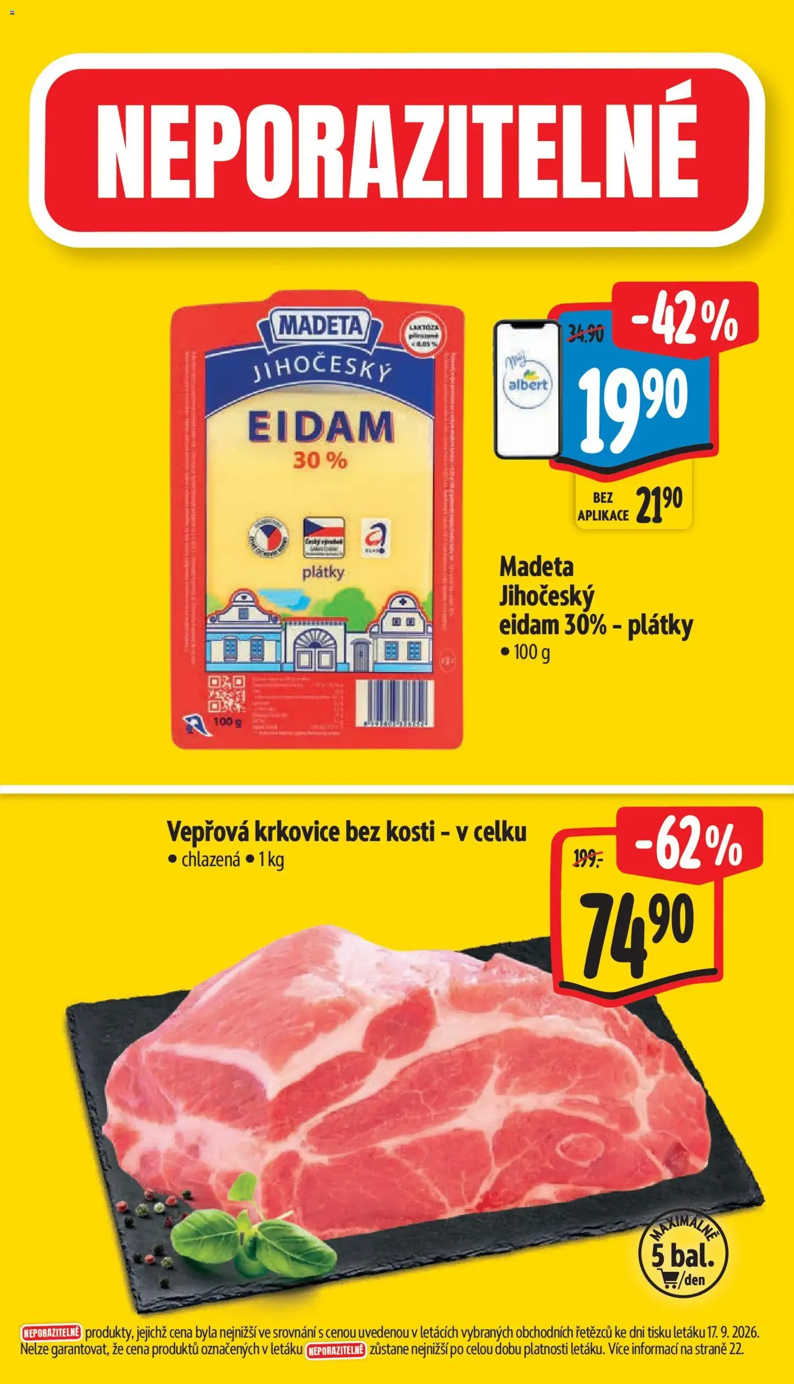 Albert leták - Supermarket od 23.09.2026 - Akční leták - 23. září 29. září 2026 - Page 2