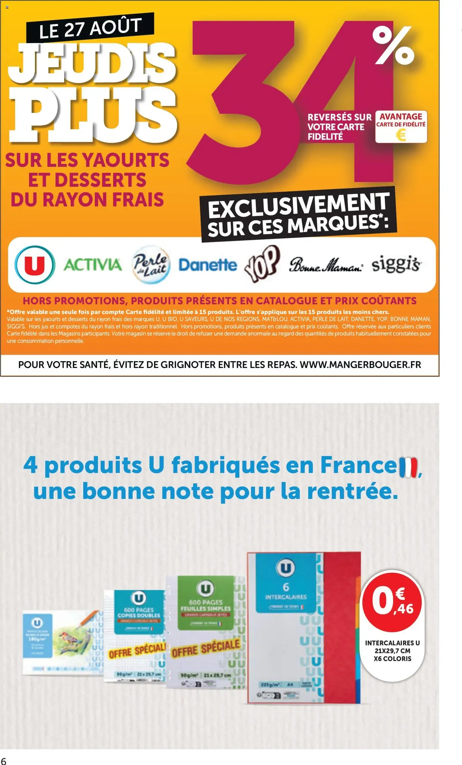 bi1 prospectus à partir du 18/08/2026 - promo en ligne du 18 août au 30 août 2026 - Catalogue page 6