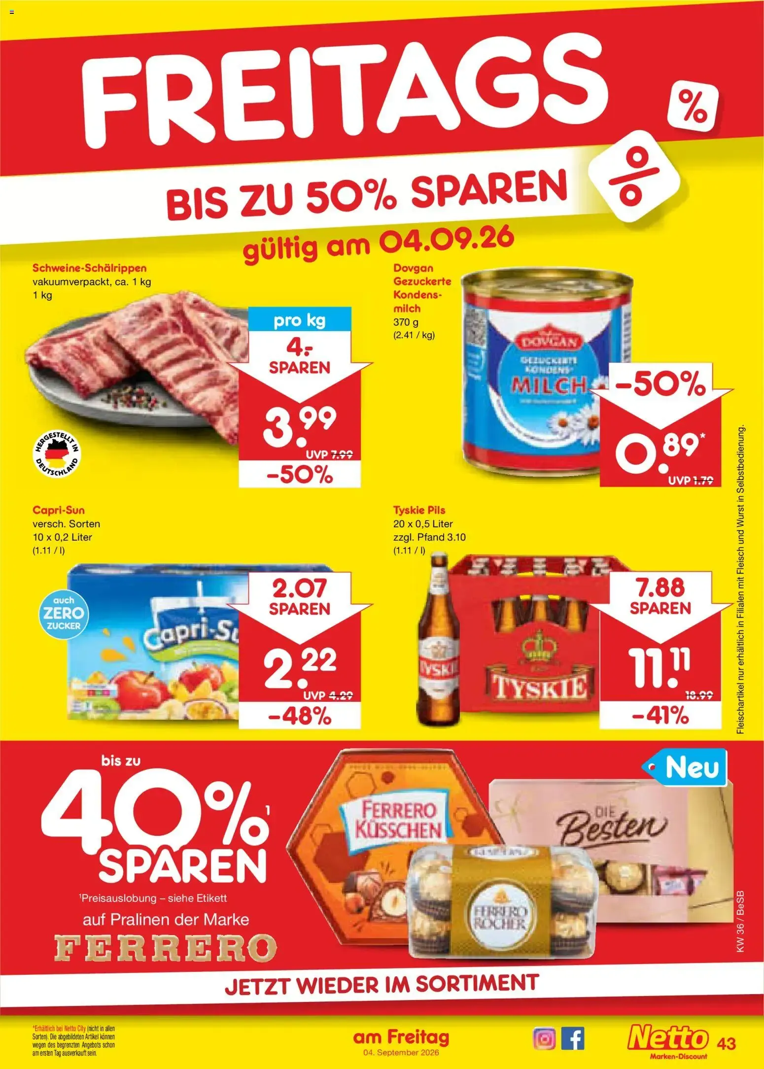 Netto Marken-Discount Prospekt (ab 31.08.2026) » Angebote von 31. August bis 5. September 2026 - Prospekt seite 55