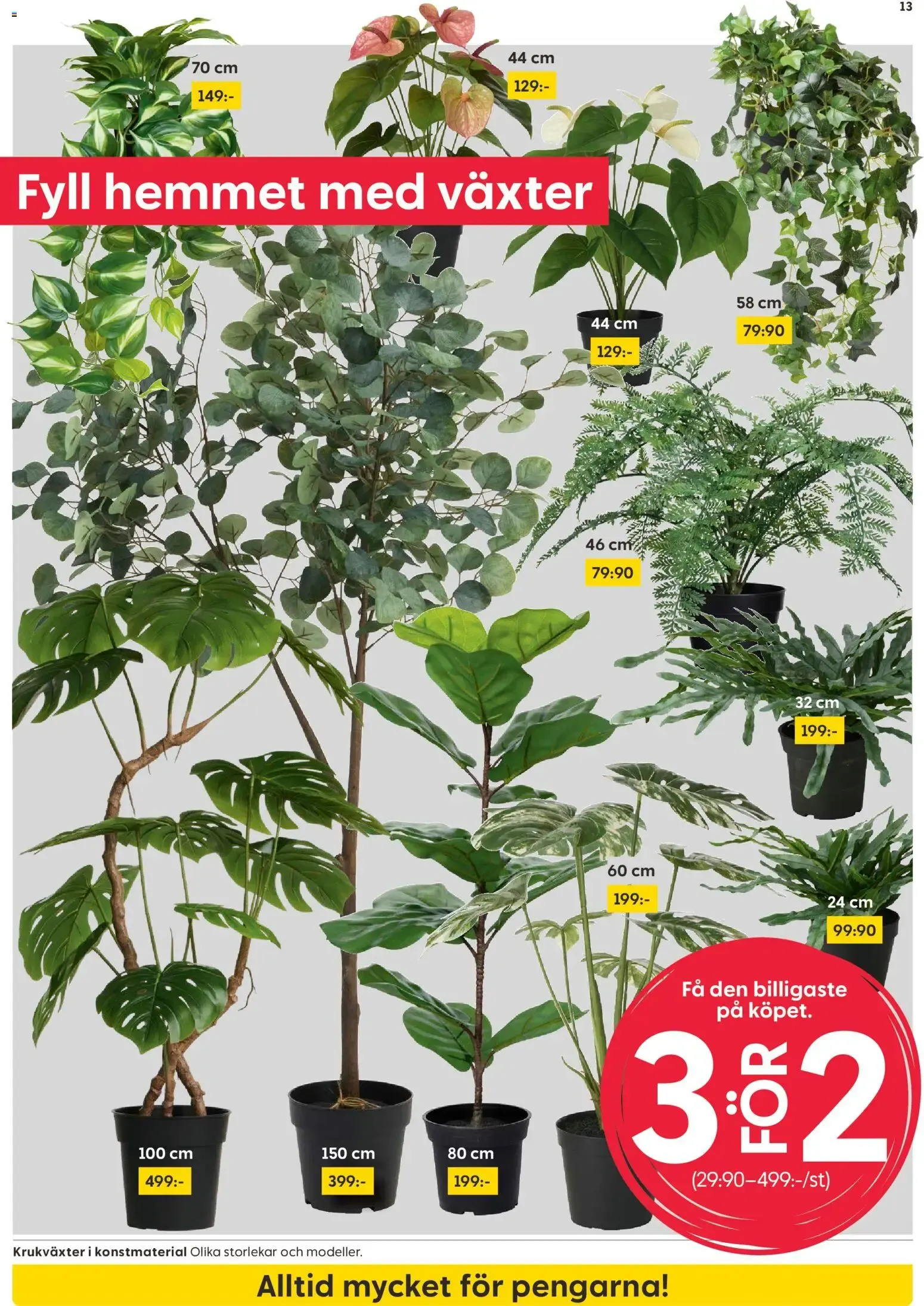 Rusta erbjudanden från 12/10/2026 - 18/10/2026 > Reklamblad nuvarande rabatter från 12 oktober till 18 oktober 2026 - Reklamblad sidor 13