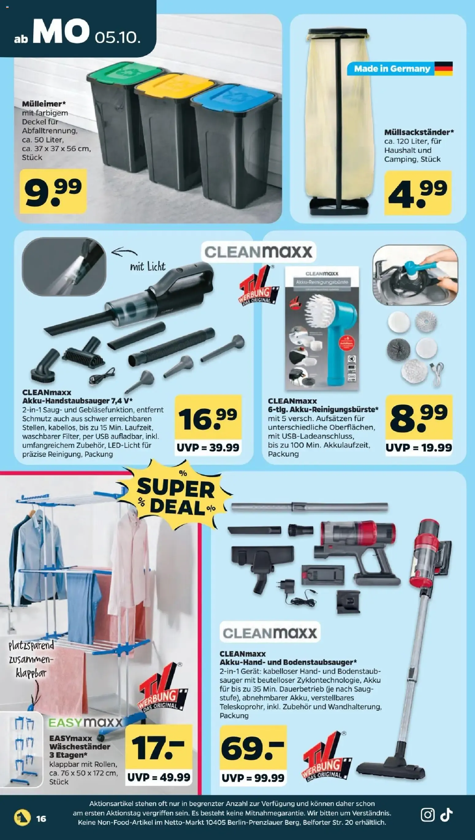 Netto von 5. Oktober bis 10. Oktober 2026 - Prospekt seite 20