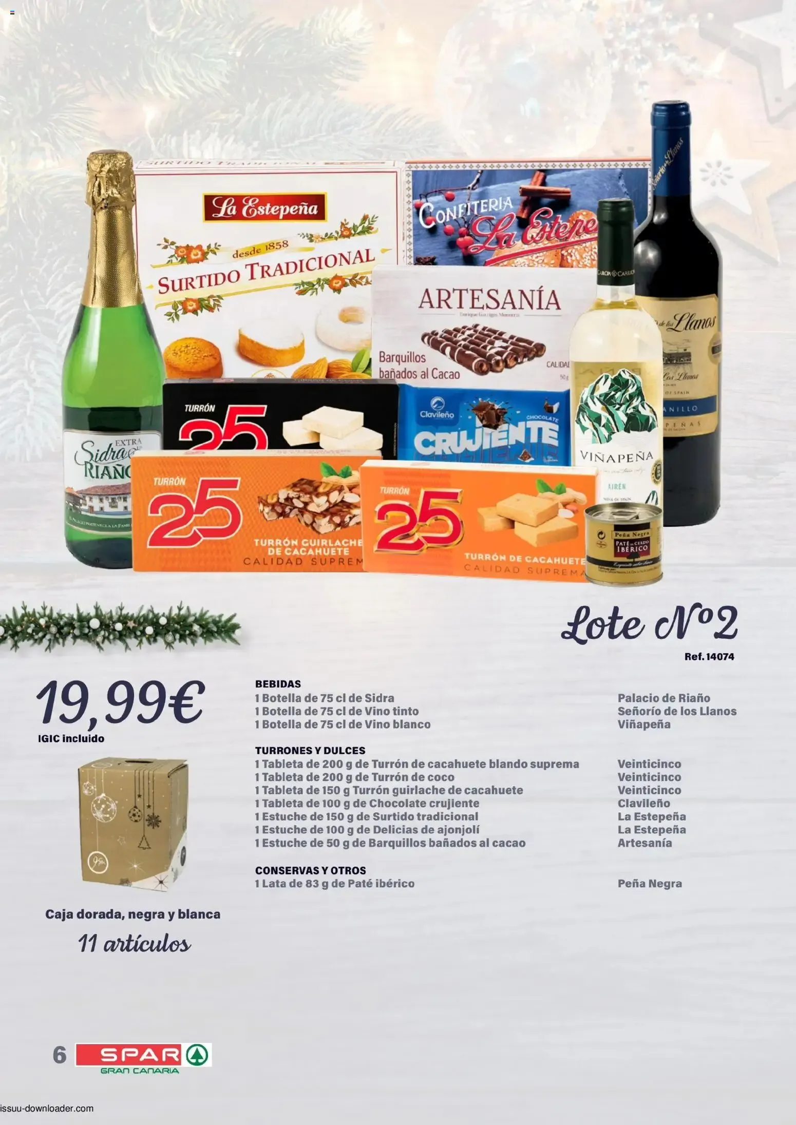Catálogo de Spar Cestas y Lotes 30/10/2026 - 07/01/2027 30 de octubre al 7 de enero 2027 - Página 6