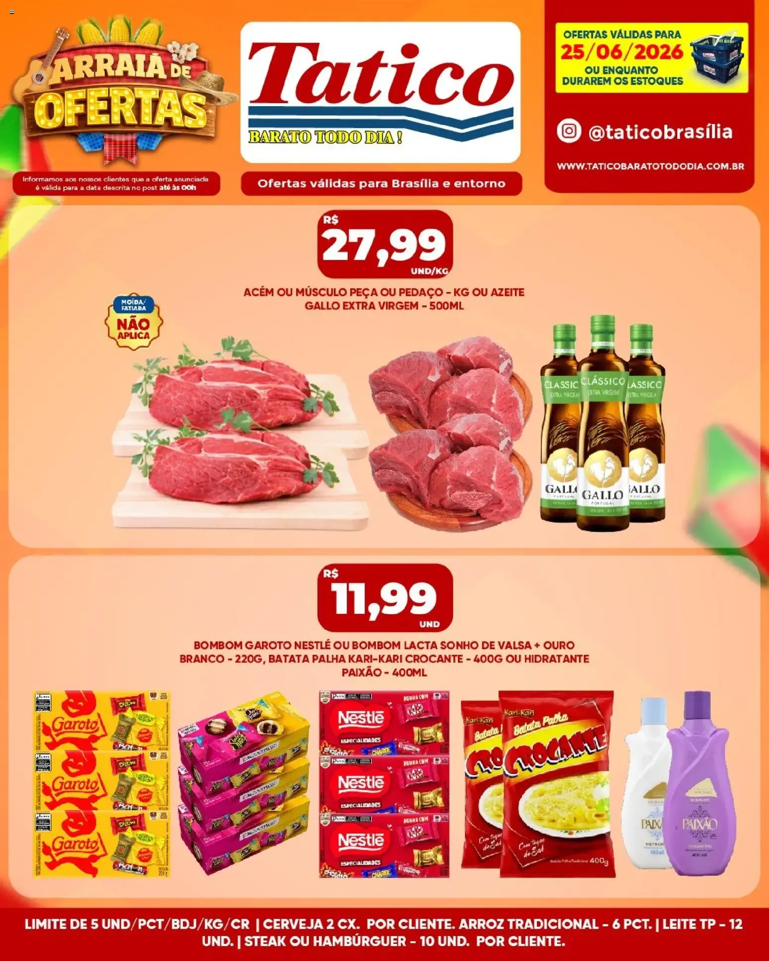 Encarte de Tatico ofertas do Dia de 25/06/2026 | Promoções Online 25 de junho até 25 de junho 2026 - Pagina 10