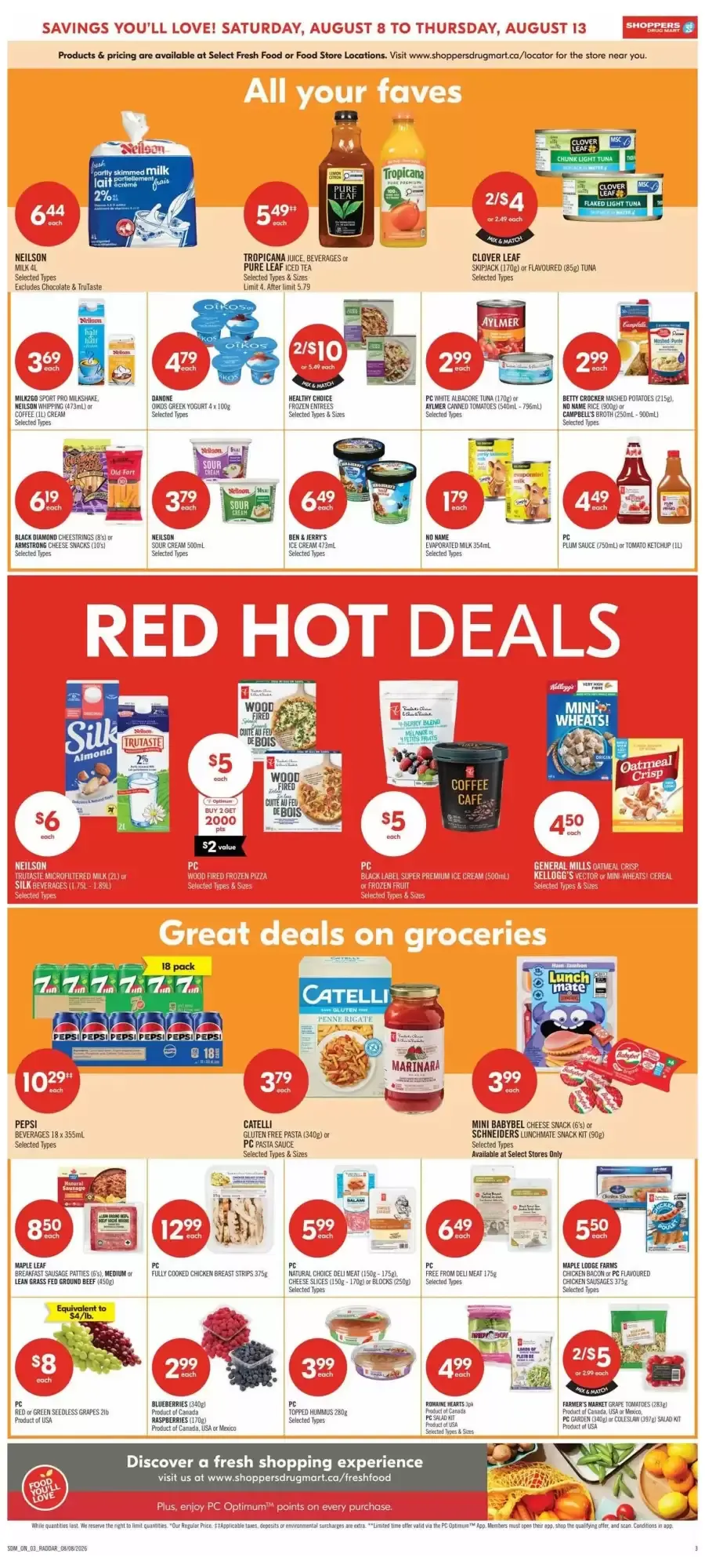 Shoppers Drug Mart flyer week 32 from August 8 to August 13 2026 - flyer page 6