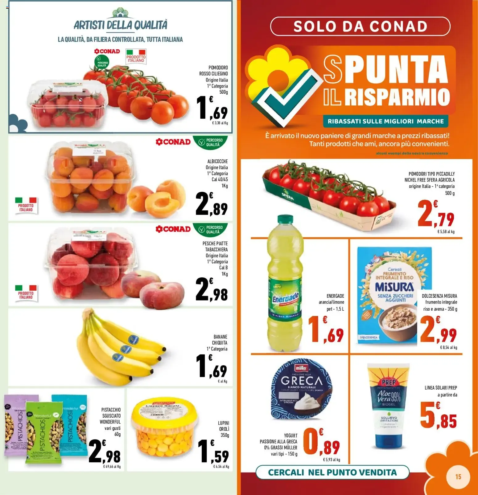 Volantino Conad dal 17/06/2026 > Anteprima da 17 giugno a 28 giugno di 2026 - Pagina del volantino 15