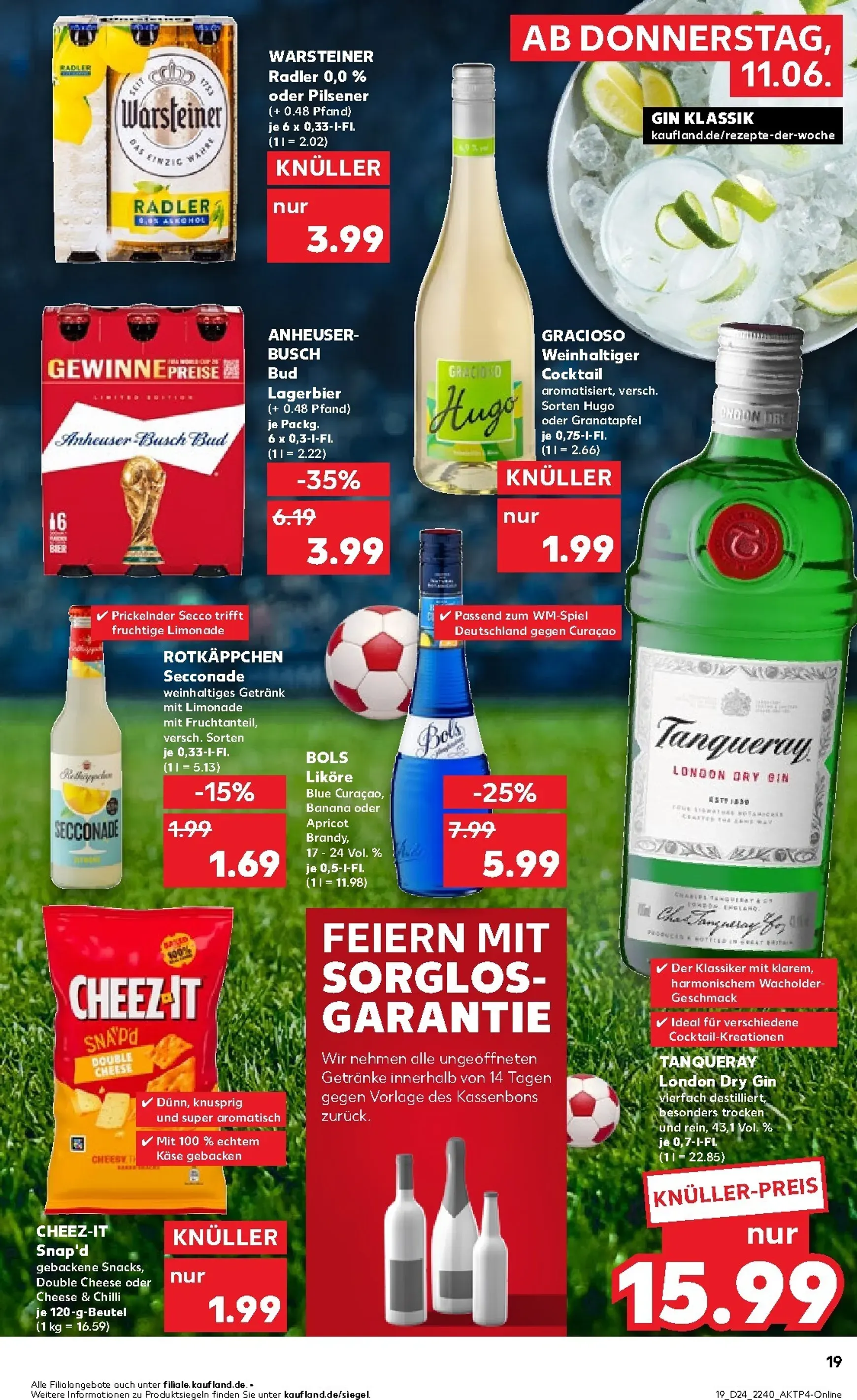 Kaufland Prospekt – von Donnerstag 11.06.2026 bis Mittwoch 17.06.2026 von 11. Juni bis 17. Juni 2026 - Prospekt seite 19