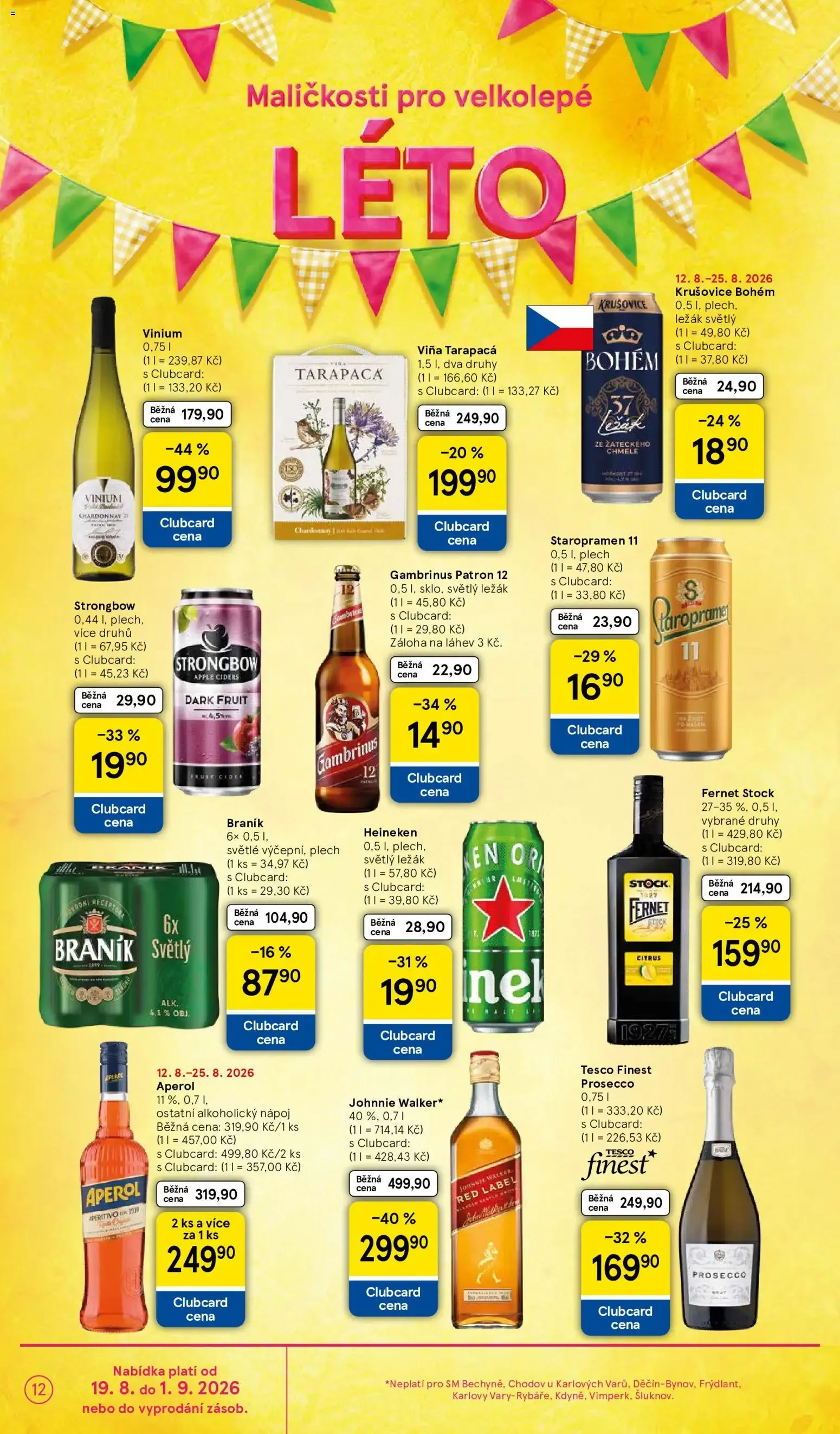 Tesco leták na tento + příští týden 19.08.2026 - 19. srpna 25. srpna 2026 - Page 12
