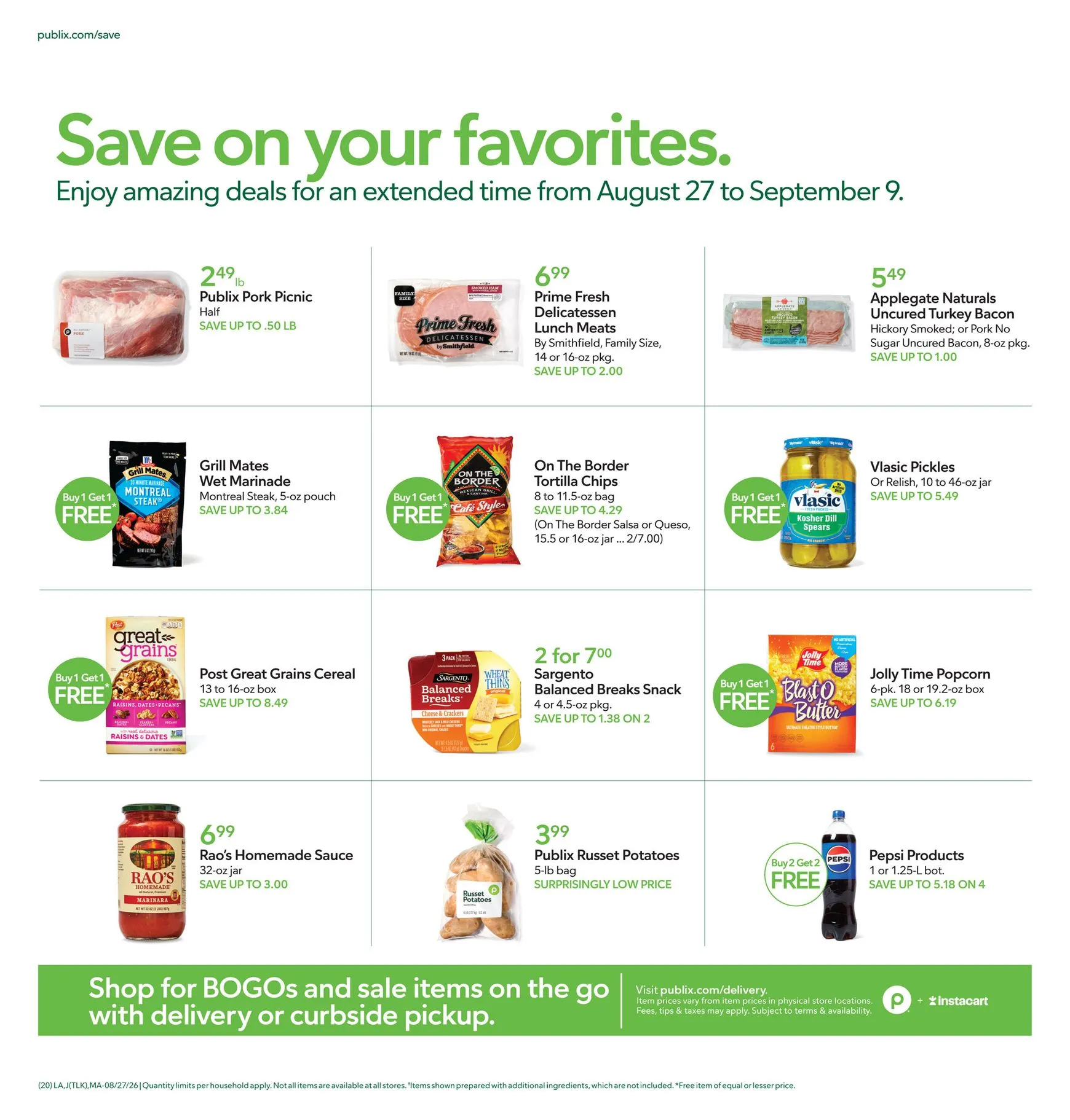 Weekly ad Future Publix flyer valid from Thursday 08/27/2026 to Wednesday 09/02/2026 from August 27 to September 2 2026 - Page 20