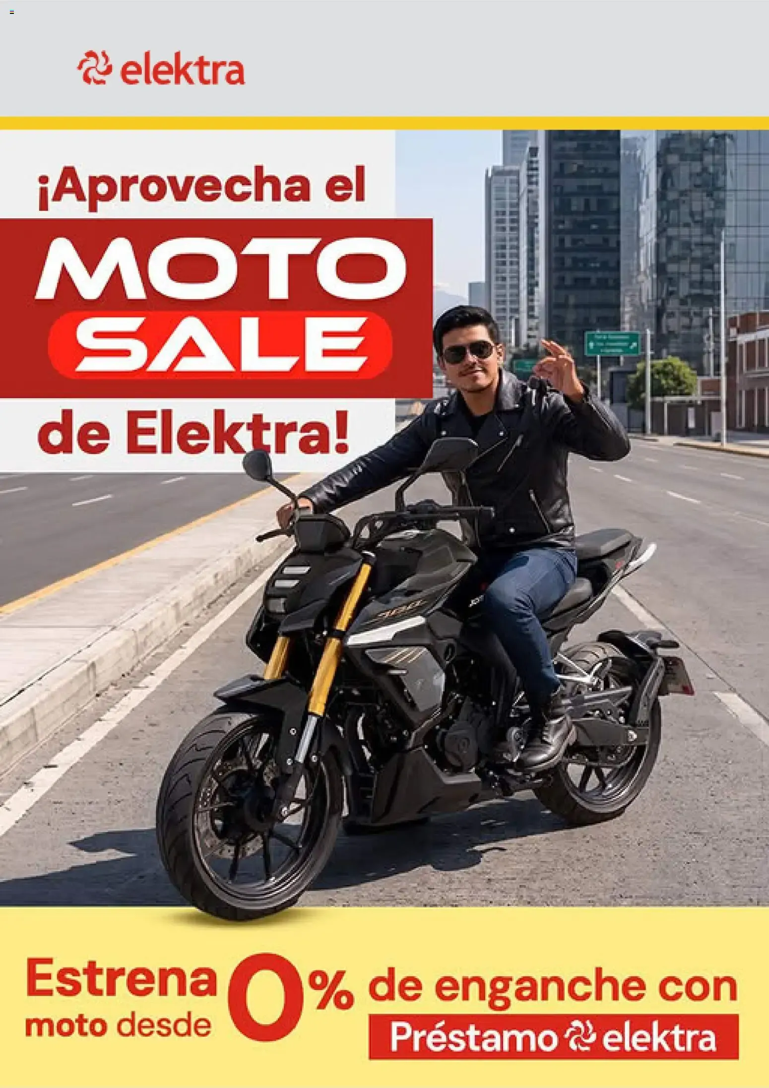 Catálogo de MOTO SALE de Elektra 26 de septiembre al 24 de octubre 2026 - Pagina 1