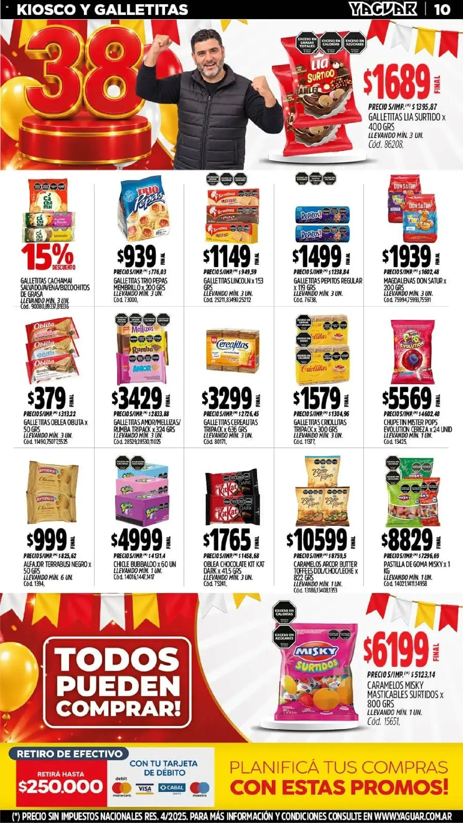 Ofertas de Yaguar - Oferta Semanal Chaco del 19/10/2026 - 24/10/2026 19 de octubre al 24 de octubre 2026 - Página 11 del catálogo