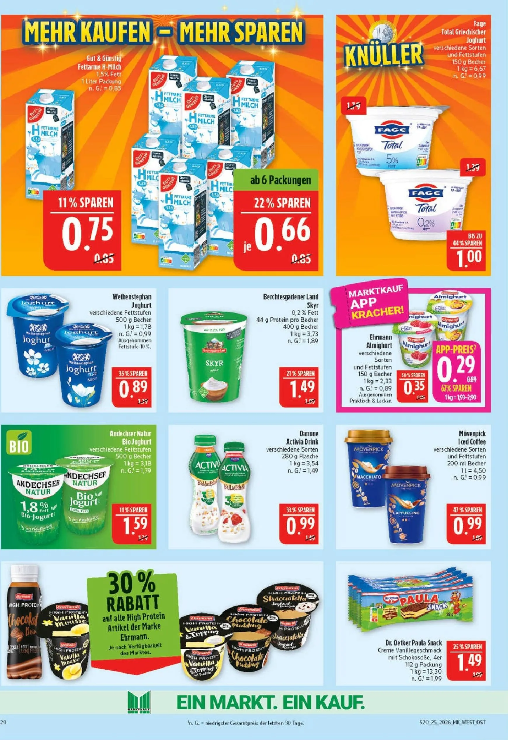 Marktkauf Prospekt nächste Woche – von Montag 15.06.2026 bis Samstag 20.06.2026 von 15. Juni bis 20. Juni 2026 - Prospekt seite 20