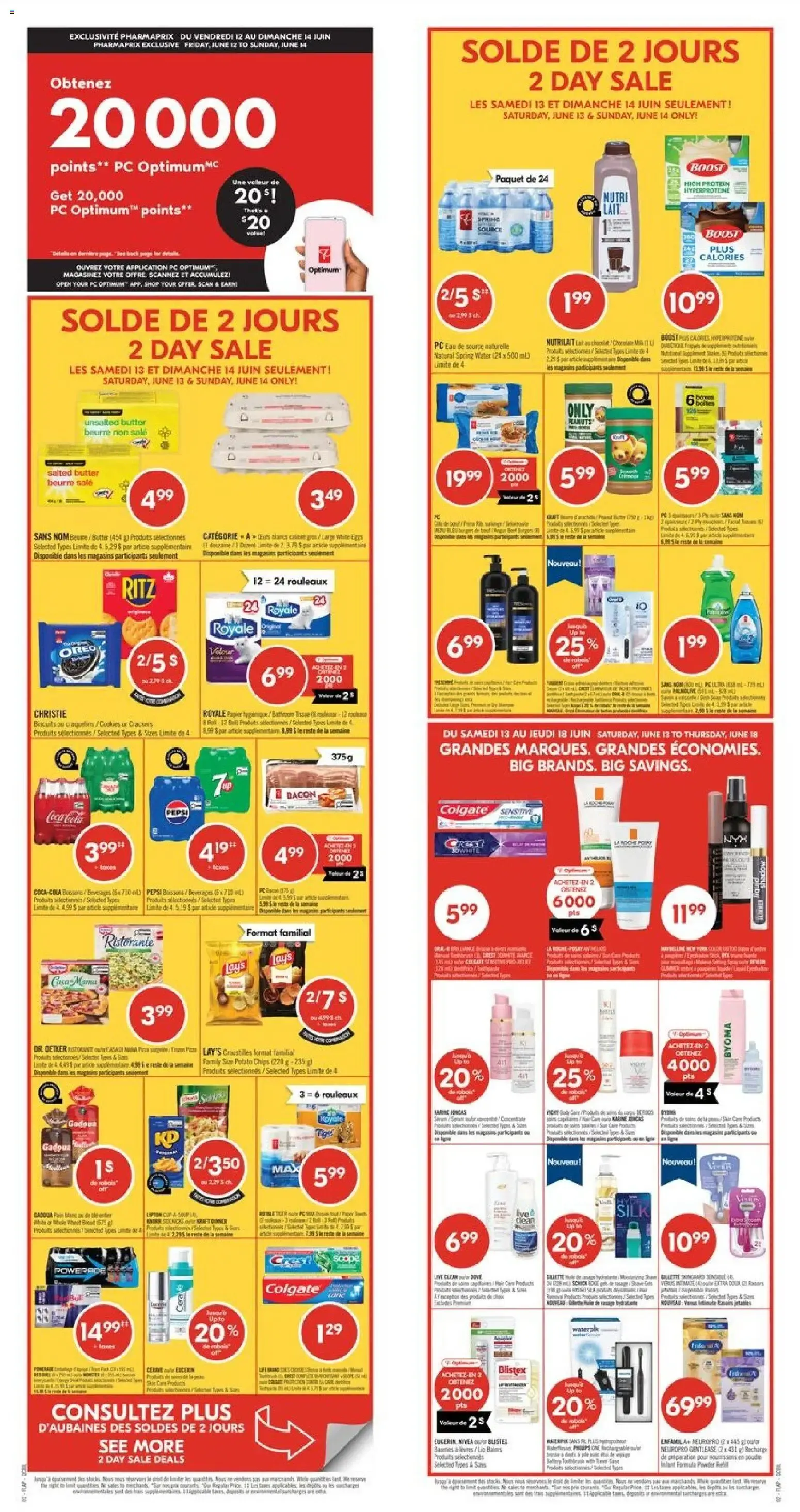 Pharmaprix weekly flyer / circulaire from Jun 12, 2026 > weekly specials & deals from June 12 to June 18 2026 - flyer page 1