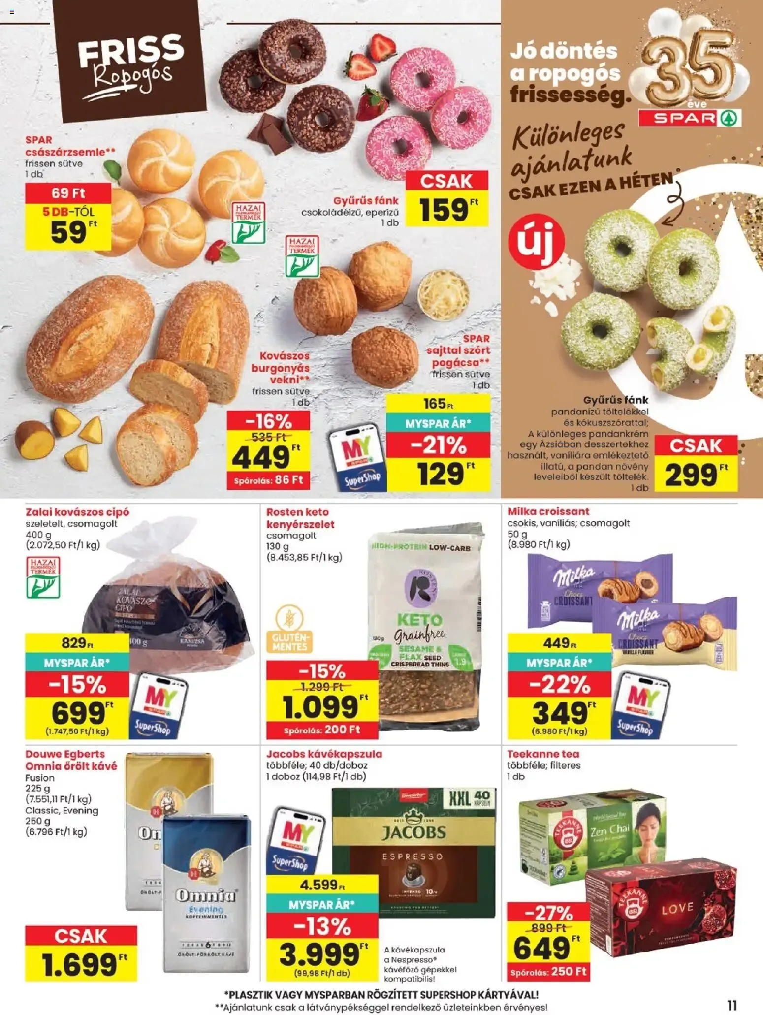 Katalógus Spar akciós újság - 2026.09.03.-tól szeptember 3.-tól szeptember 9.-ig 2026. - Oldal 11