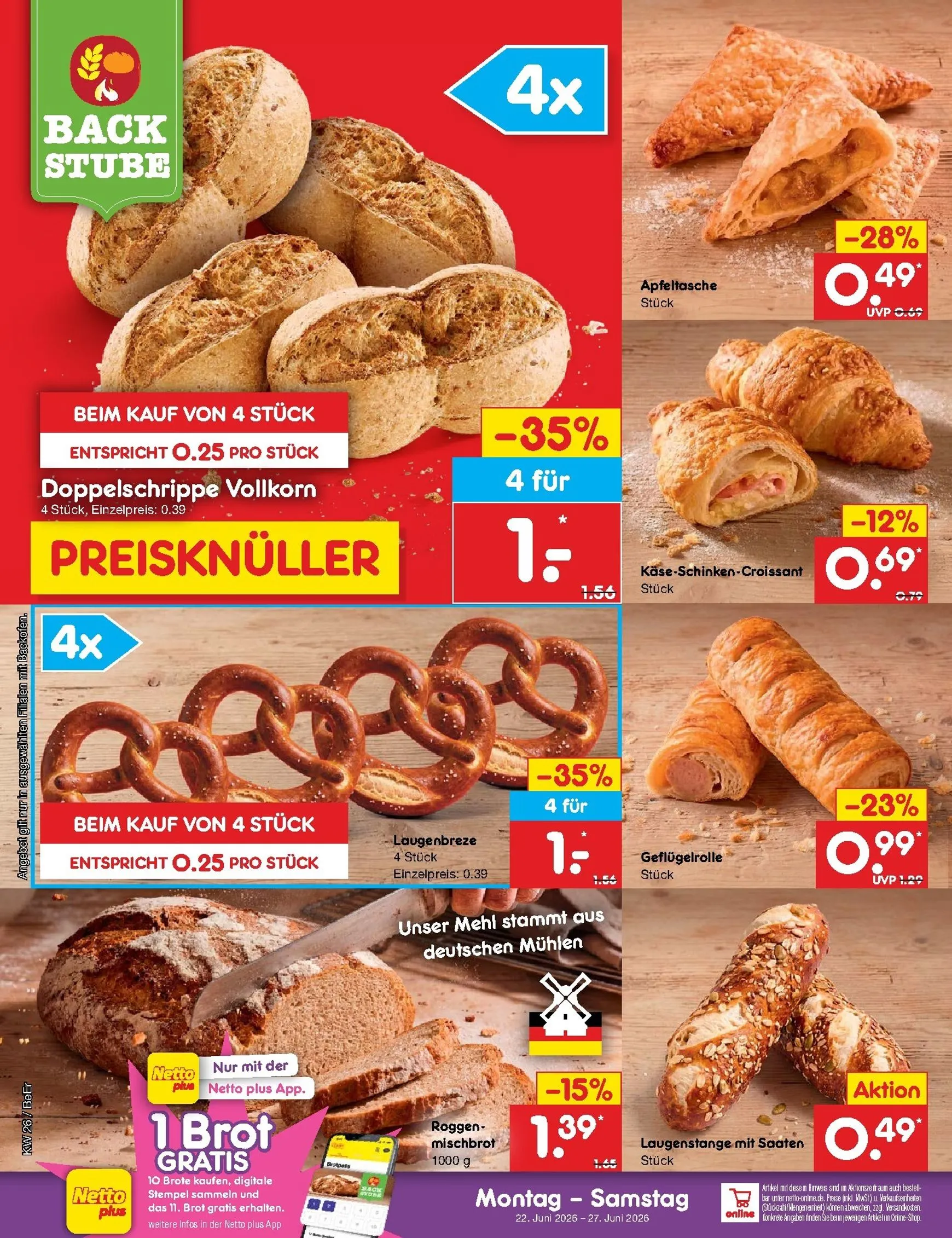 Netto Marken Discount Prospekt – von Montag 22.06.2026 bis Samstag 27.06.2026 von 22. Juni bis 27. Juni 2026 - Prospekt seite 15