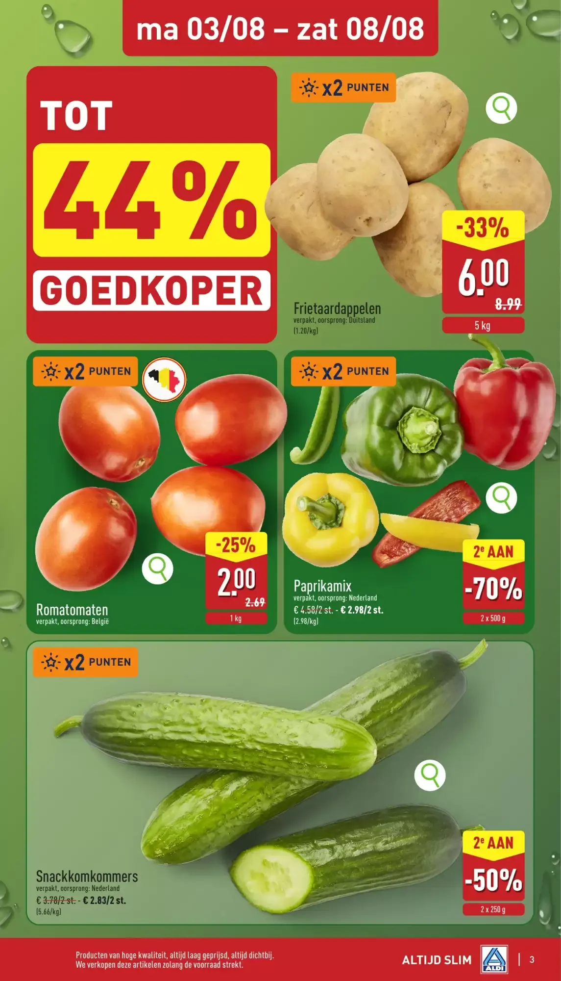 ALDI Folder van ma 03/08 t.e.m. zat 08/08 van 3 augustus tot 8 augustus 2026 - folder pagina 3